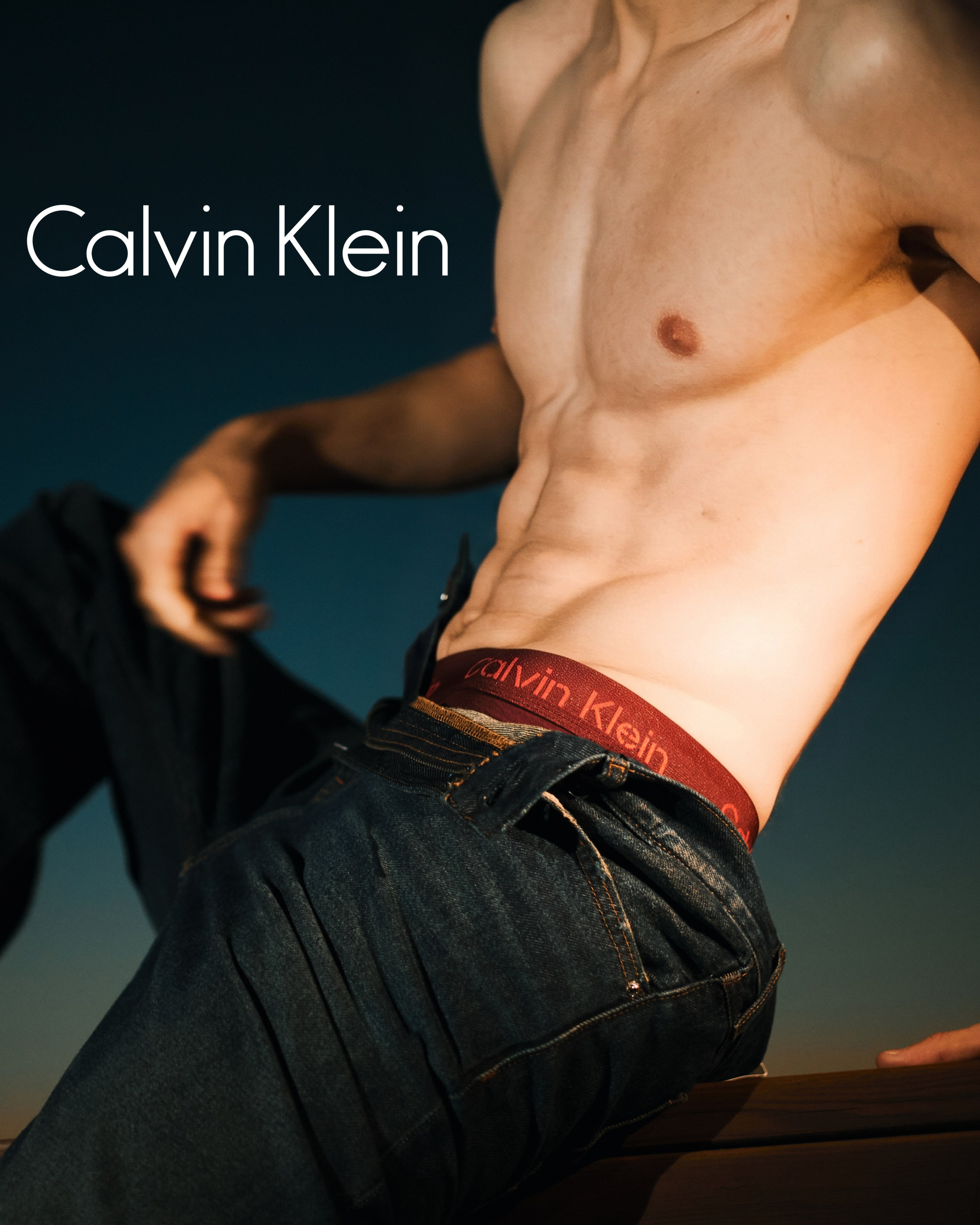 Сьемка для магазина Calvin Klein