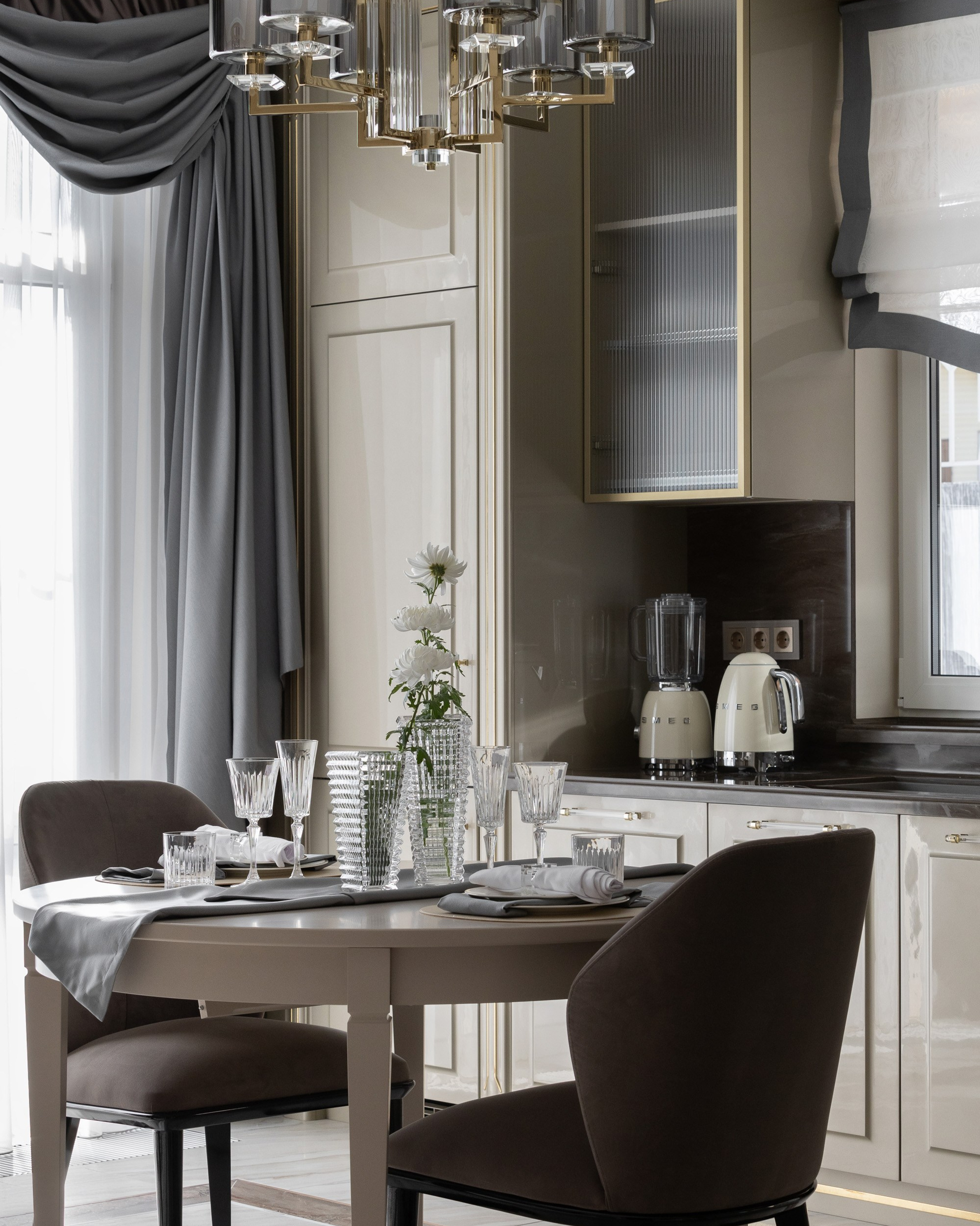 Интерьер частного дома, дизайнер Евгения Тисленко