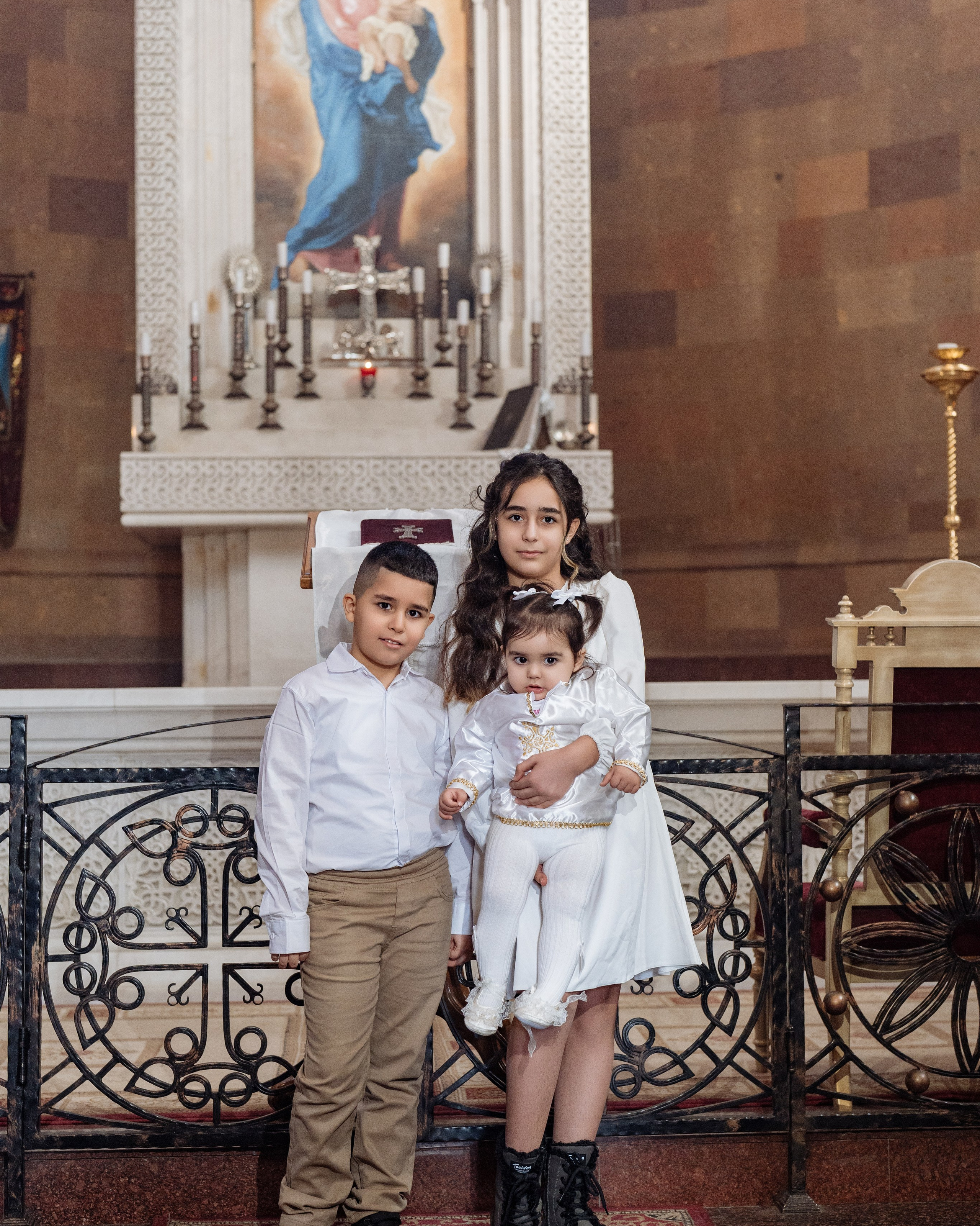 крещение Аэлиты Альберта и&nbsp;Альбины