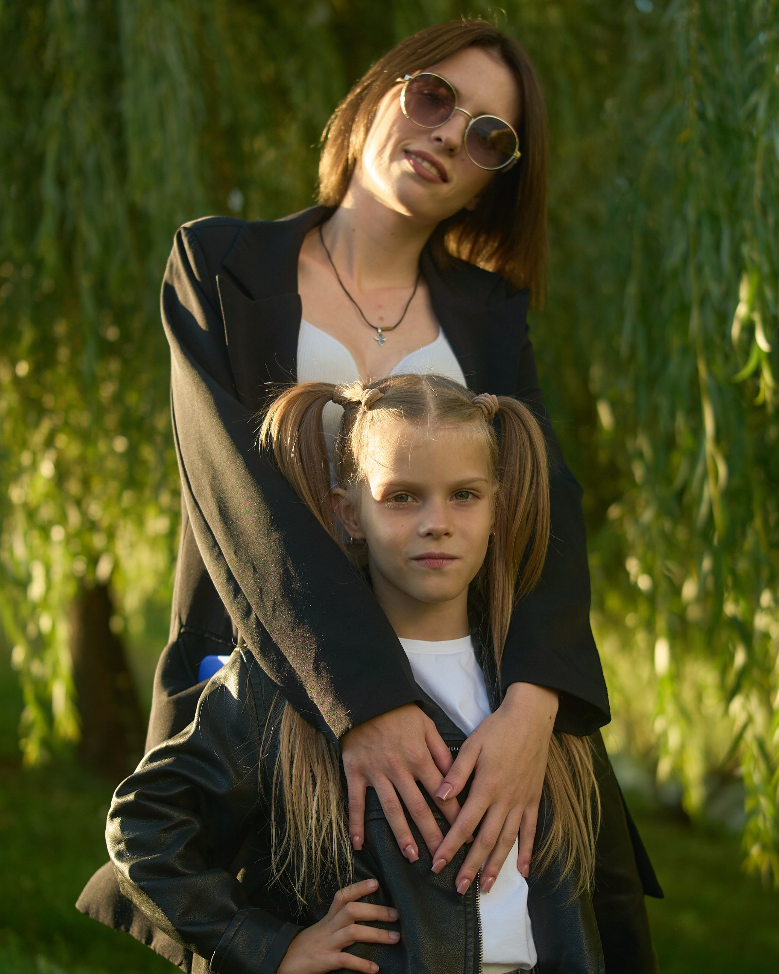 Семейная фотосессия Дианы с&nbsp;дочкой в&nbsp;золотой час