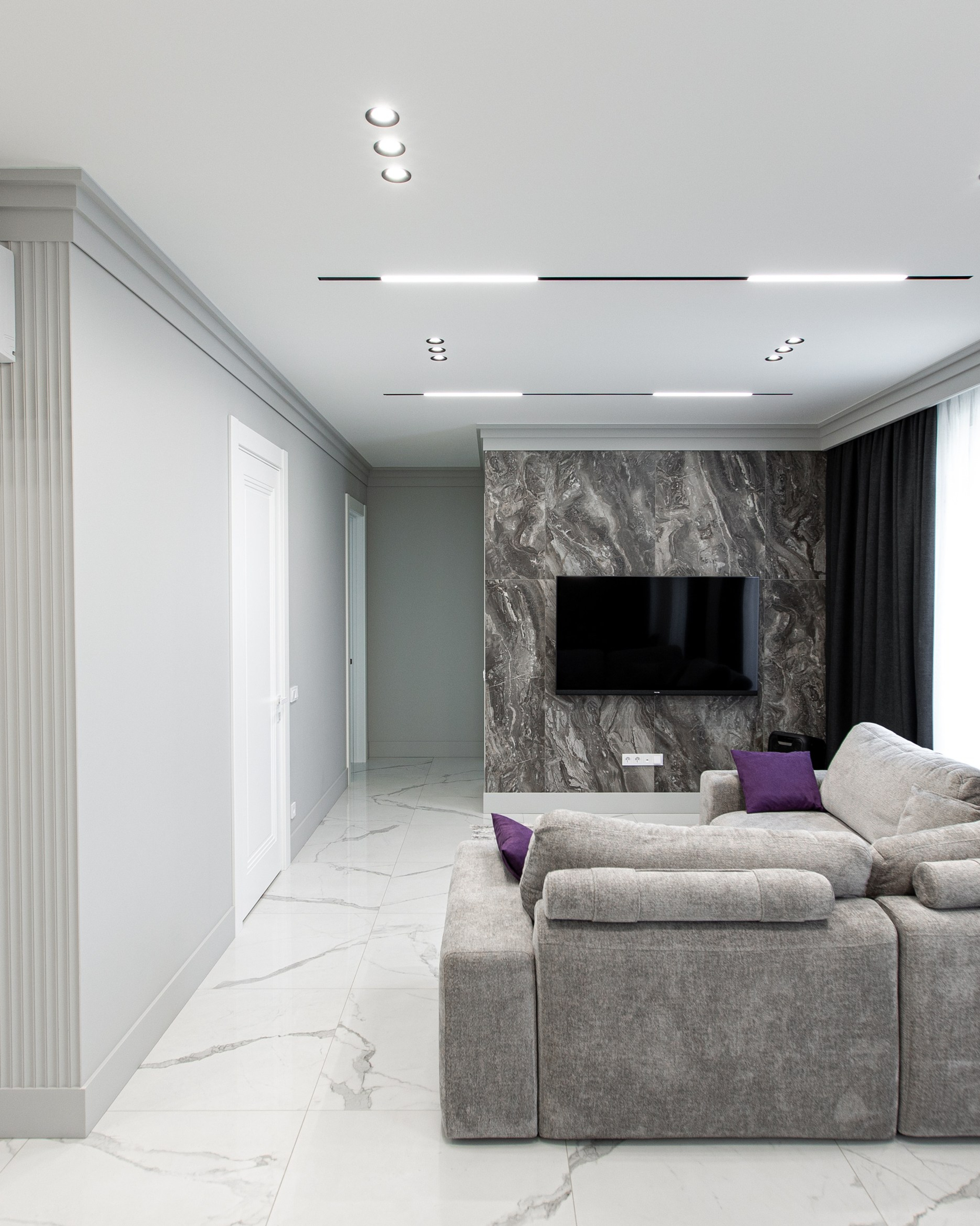 Съемка дизайн — интерьера квартиры