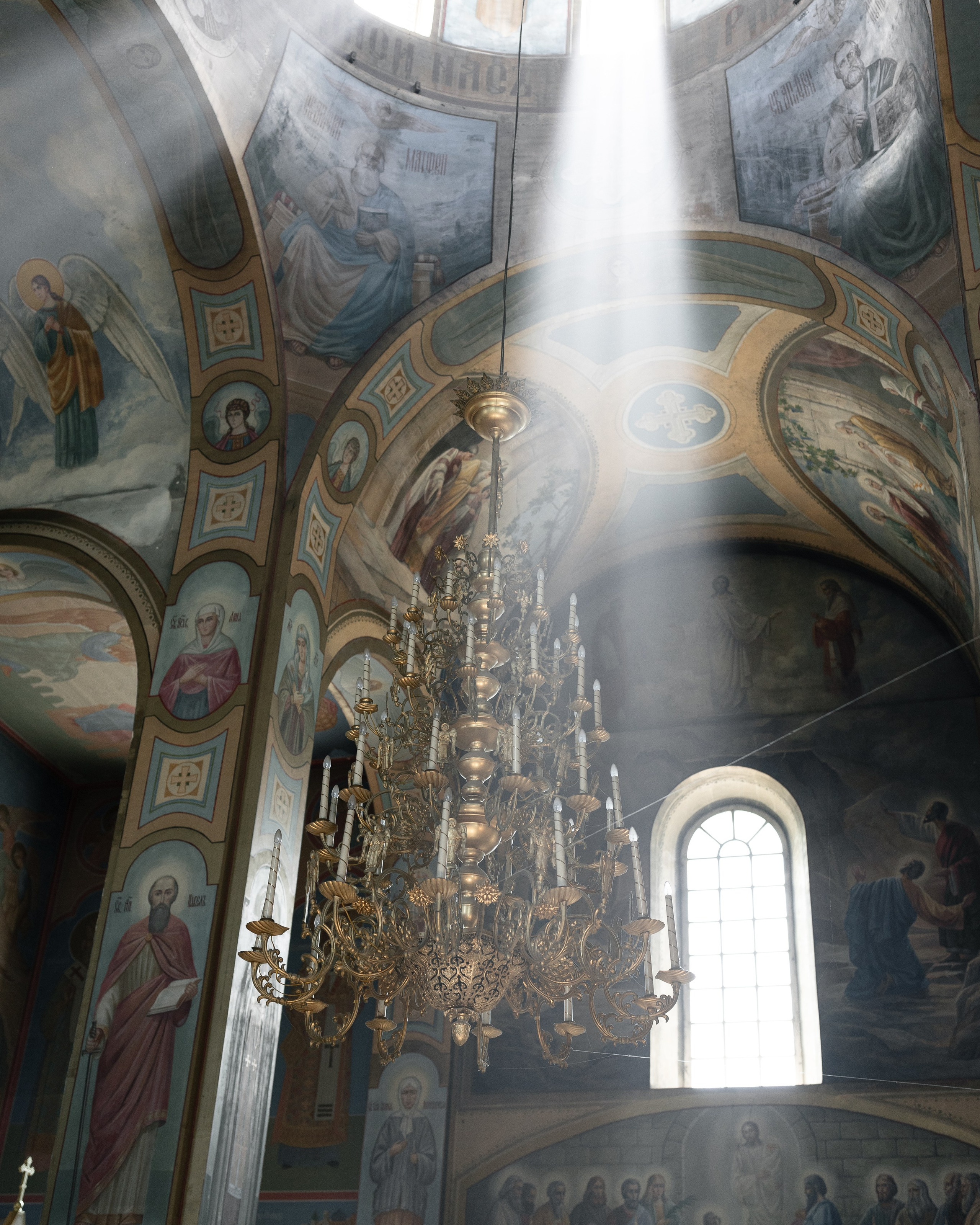 Крещение Марии в церкви иконы Божией Матери Одигитрия Иерусалимская