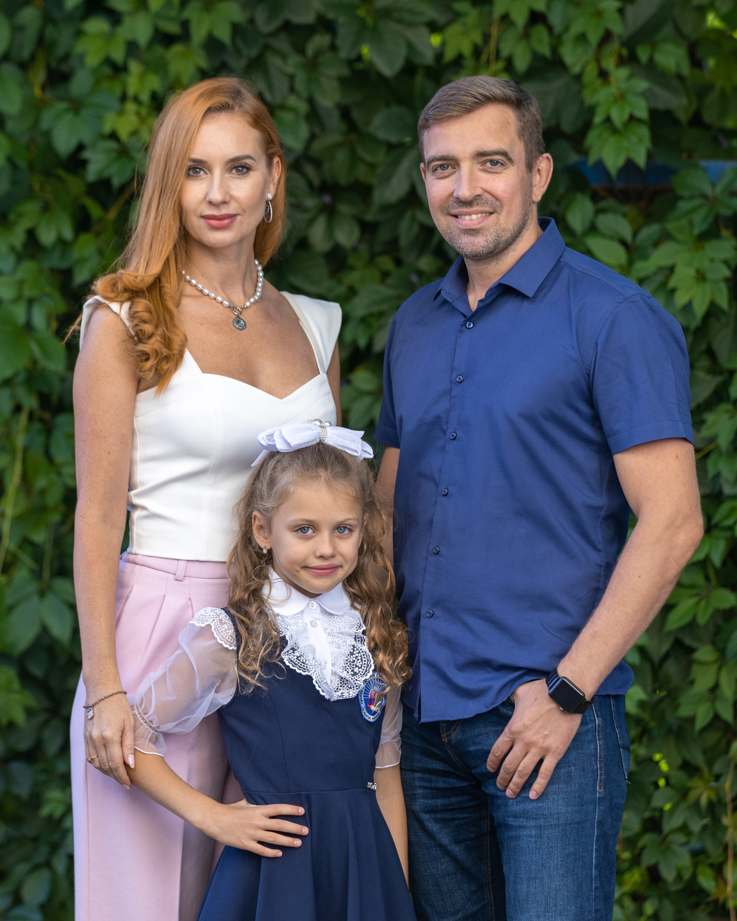 Портретная съемка с родителями