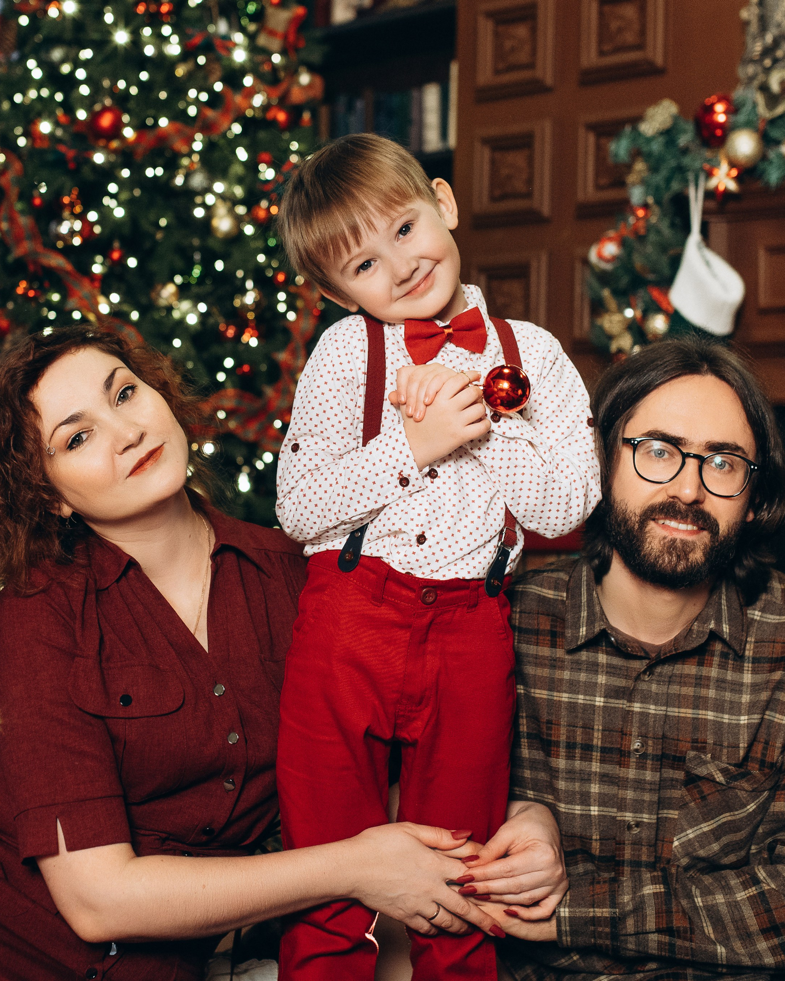 Новогодняя семейная съемка
