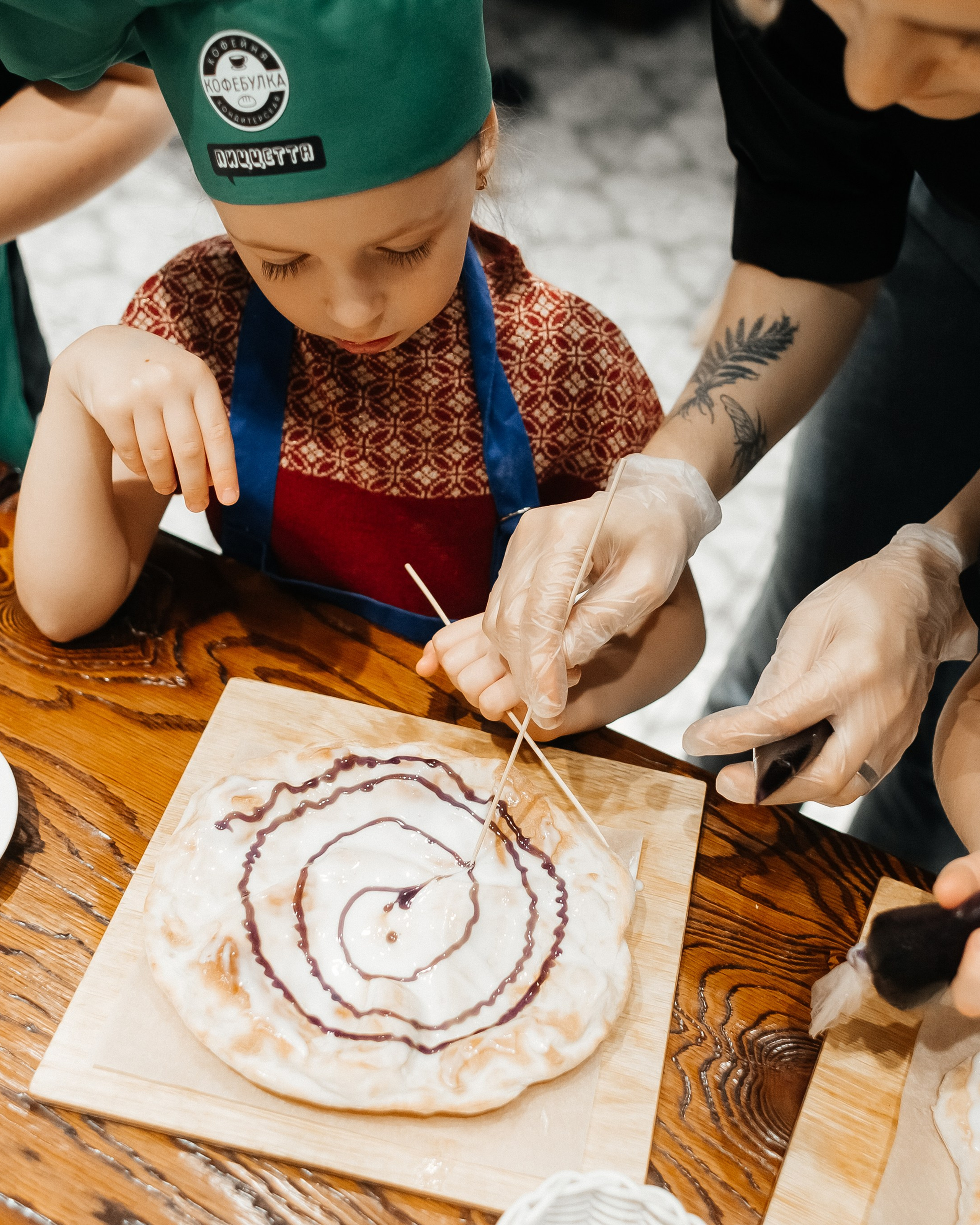 Детский мастер-класс в «Кофебулка»