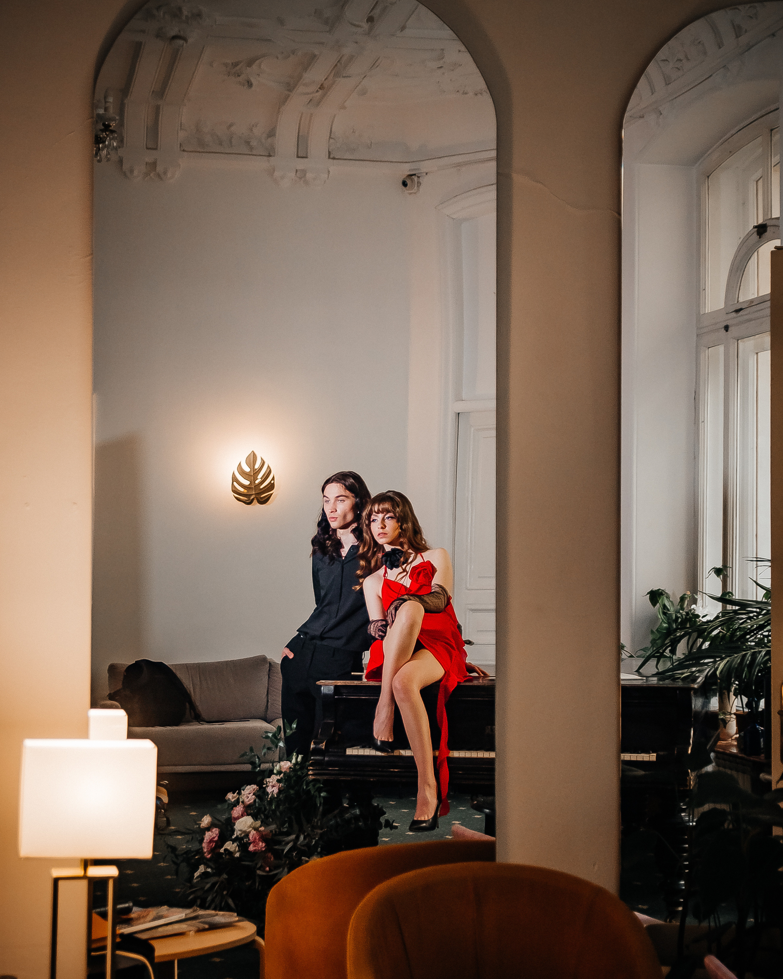 Love story фотосессия с роялем — Иоанна и Глеб