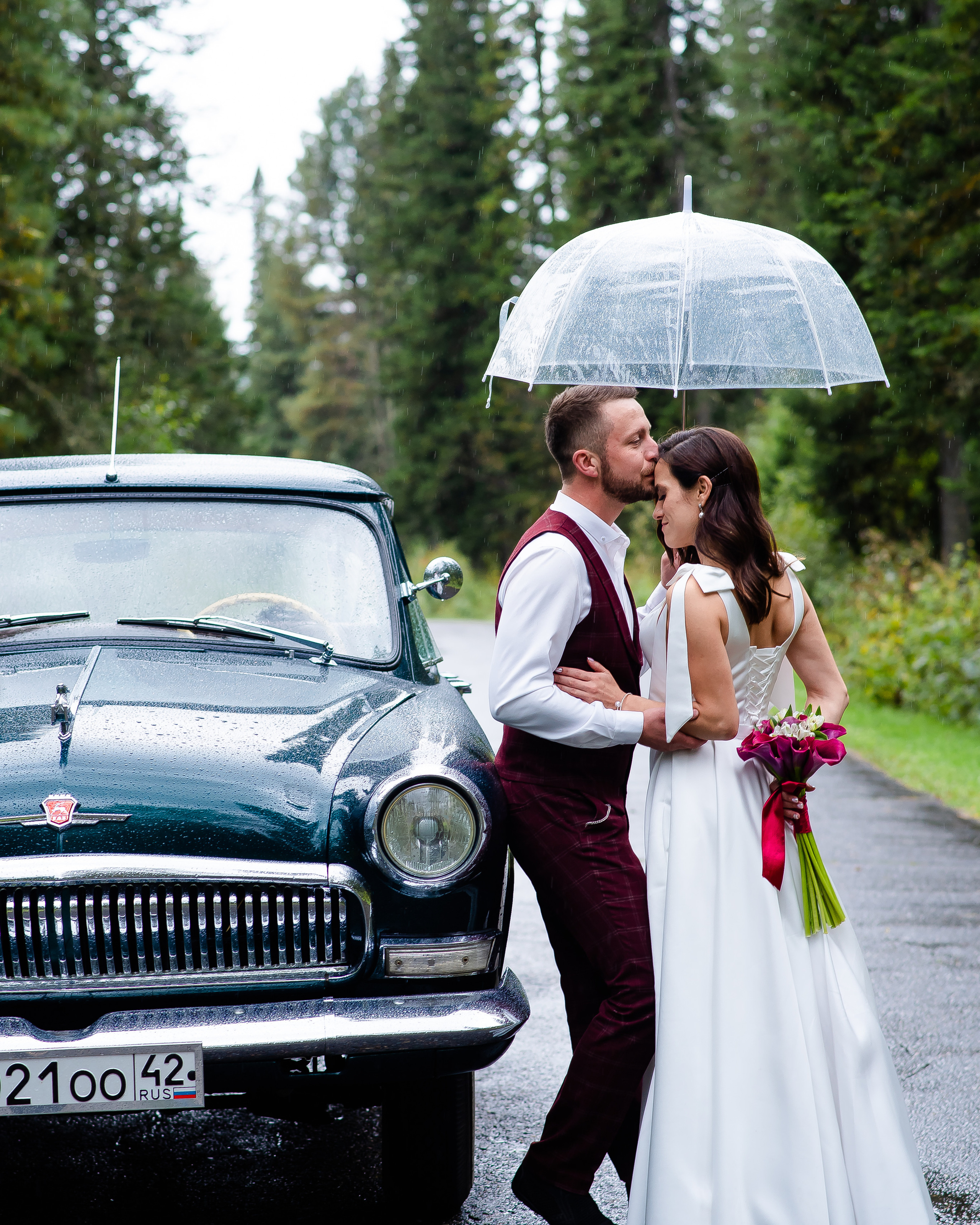 Свадьба с нотками ретро — Мария и Михаил