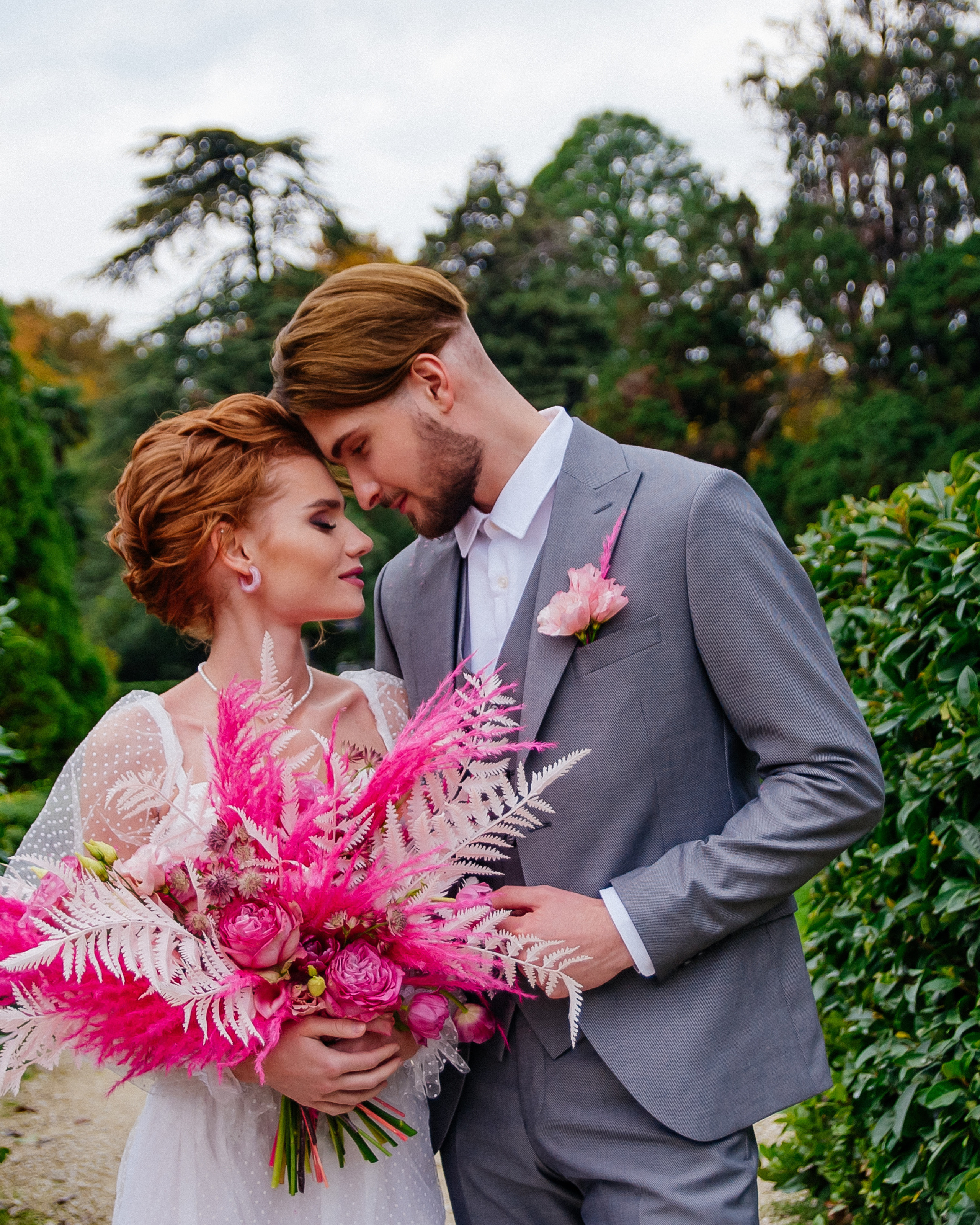 Свадебная фотосессия в парке Южные культуры, Сочи — Александр и Анастасия