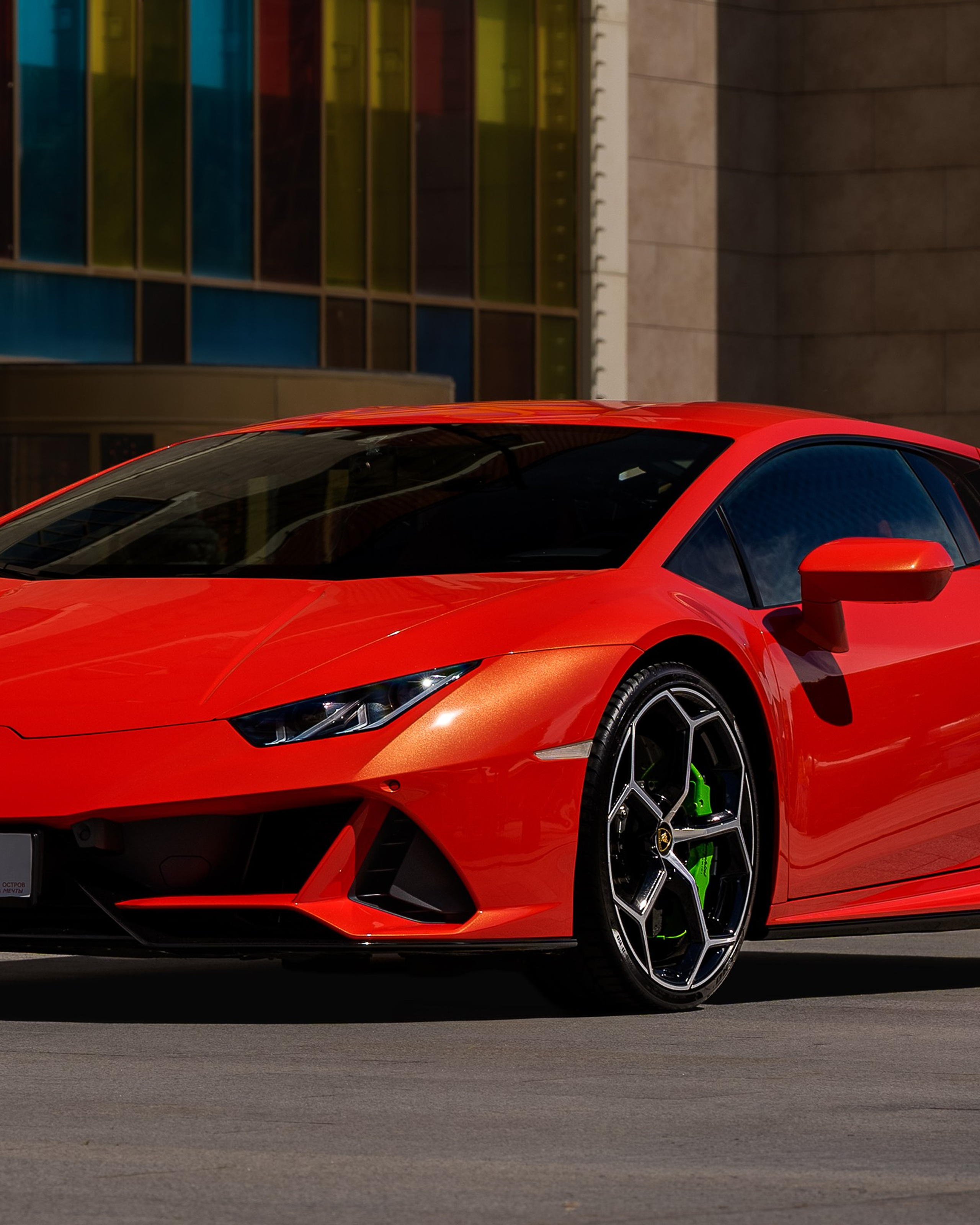 Lamborghini Huracan EVO&nbsp;— фотосъёмка красного суперкара