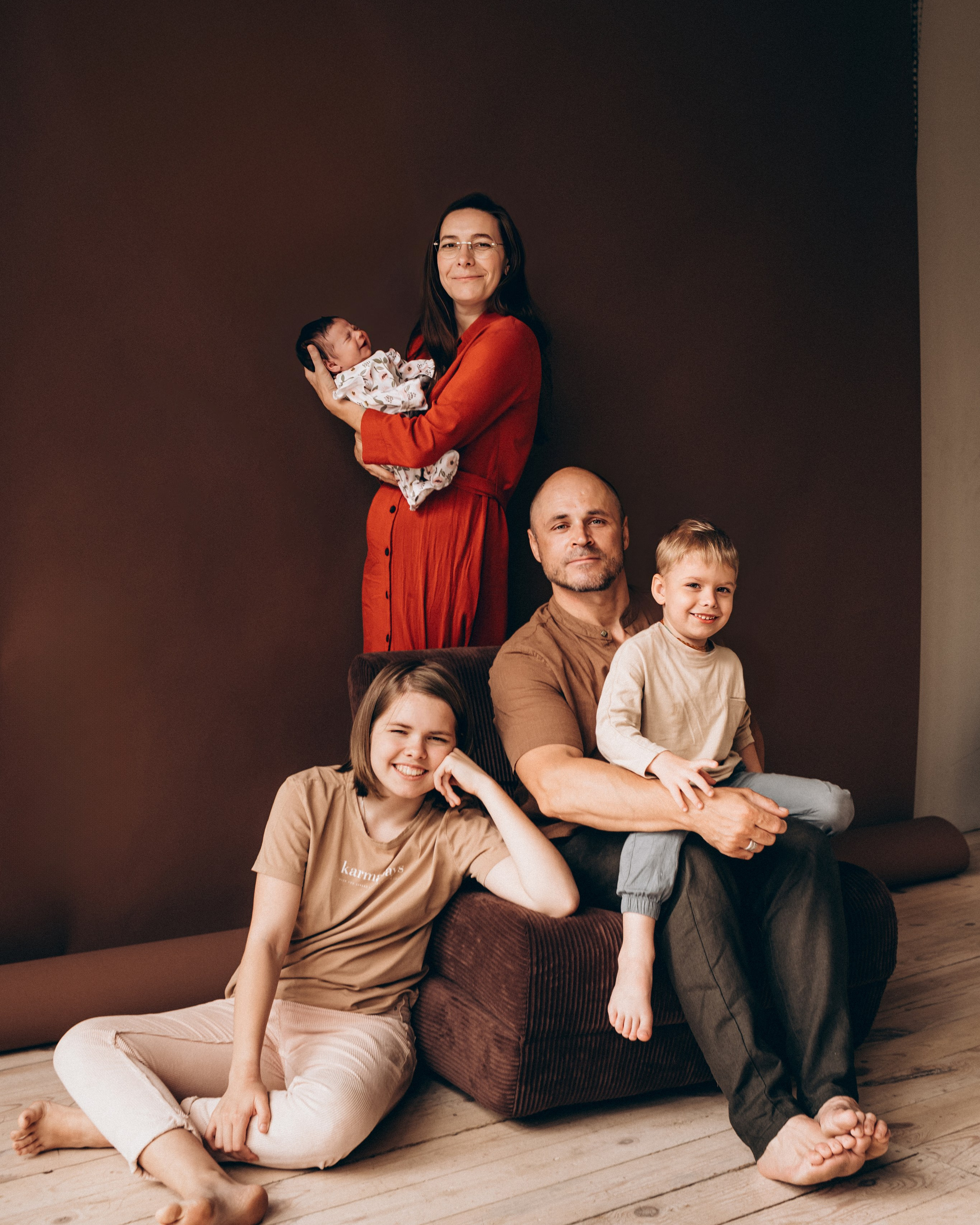 Аня, Андрей, Лиза, Марфа, Лука