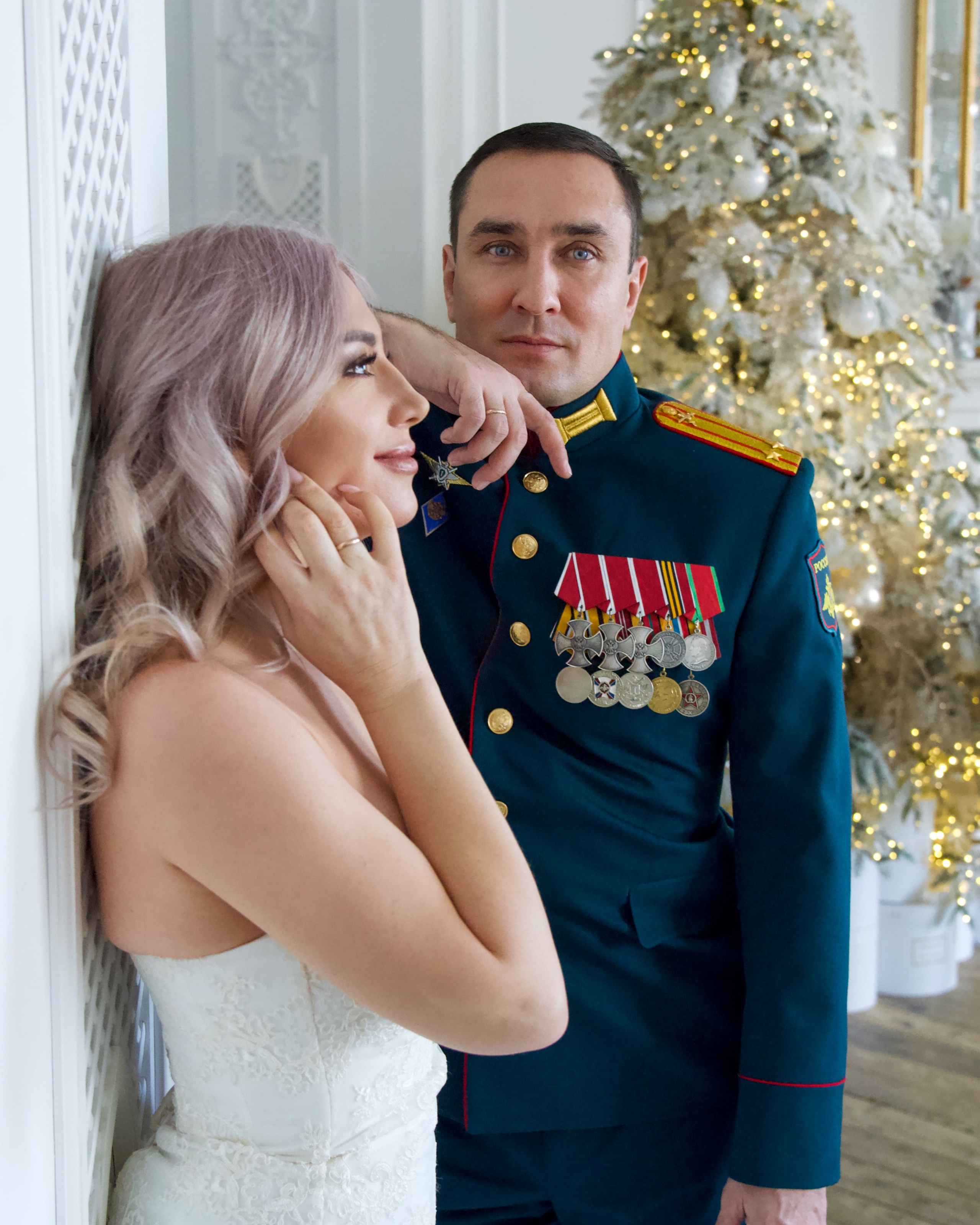 Свадебная фотосессия в студии