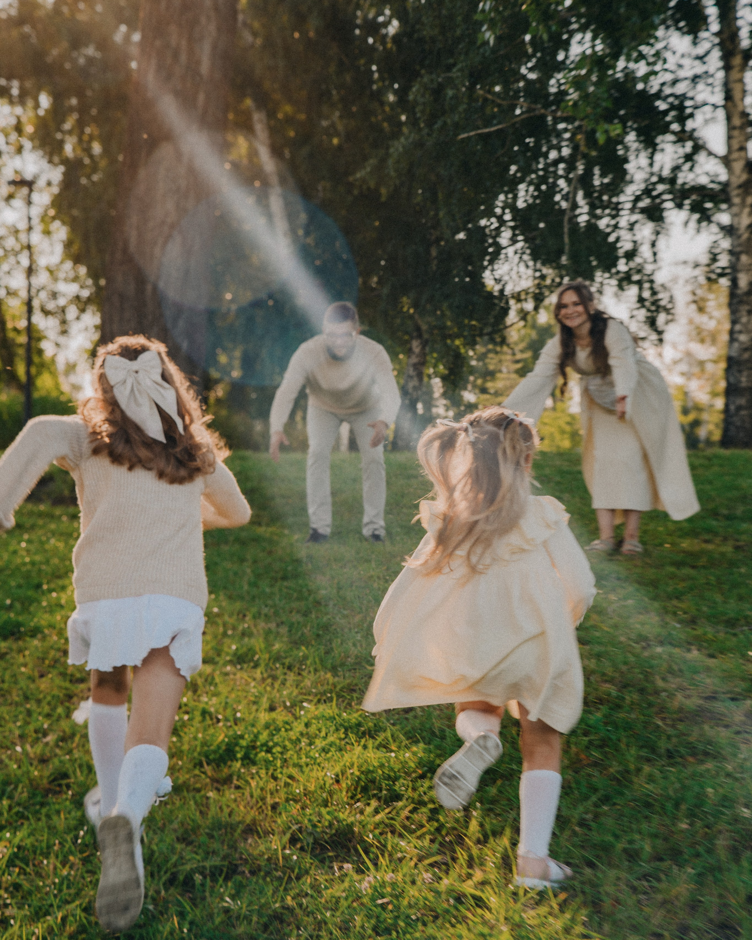 Летняя семейная прогулка в Парке Арена