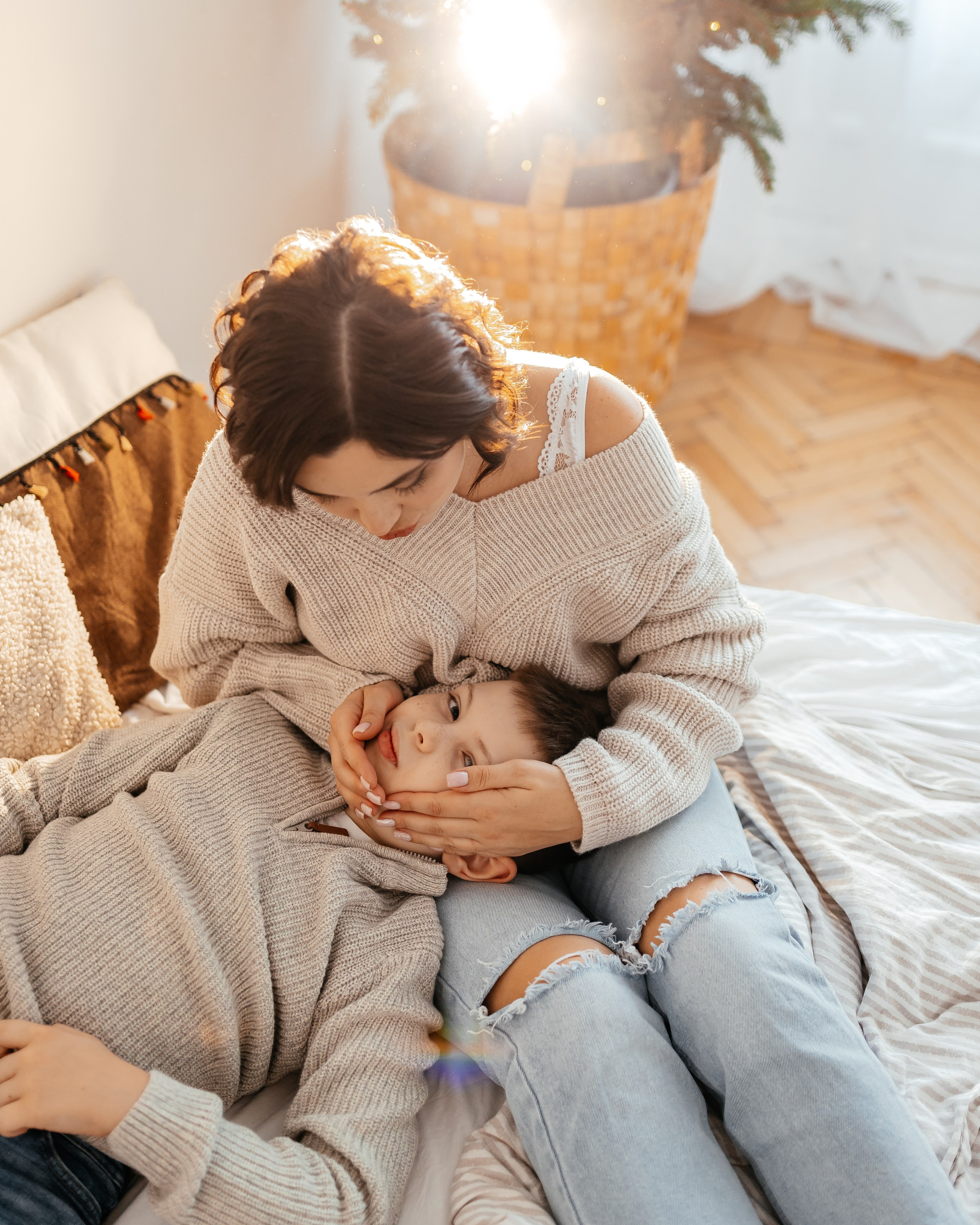 Таня, Захар, Миша