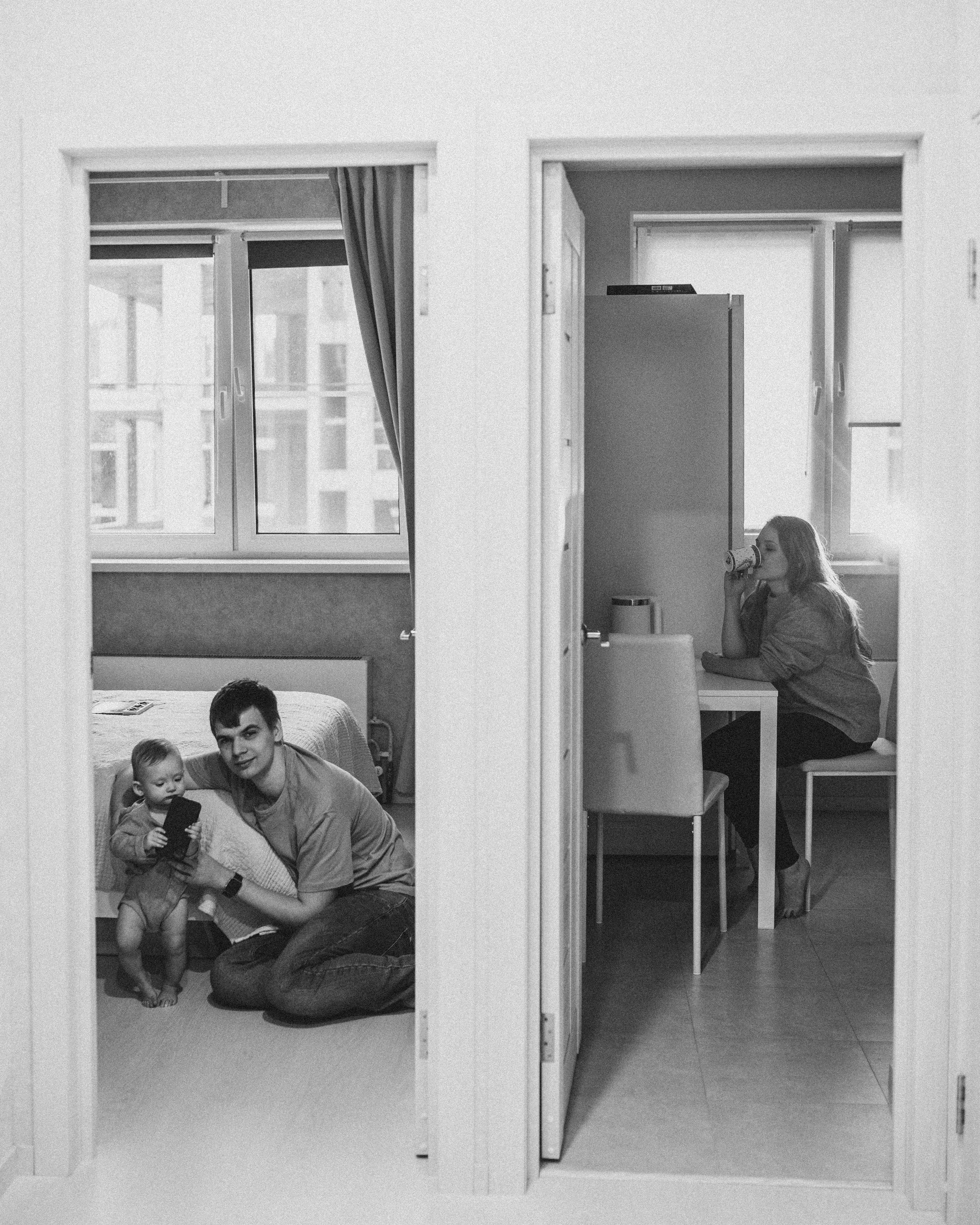 Дарья с семьей