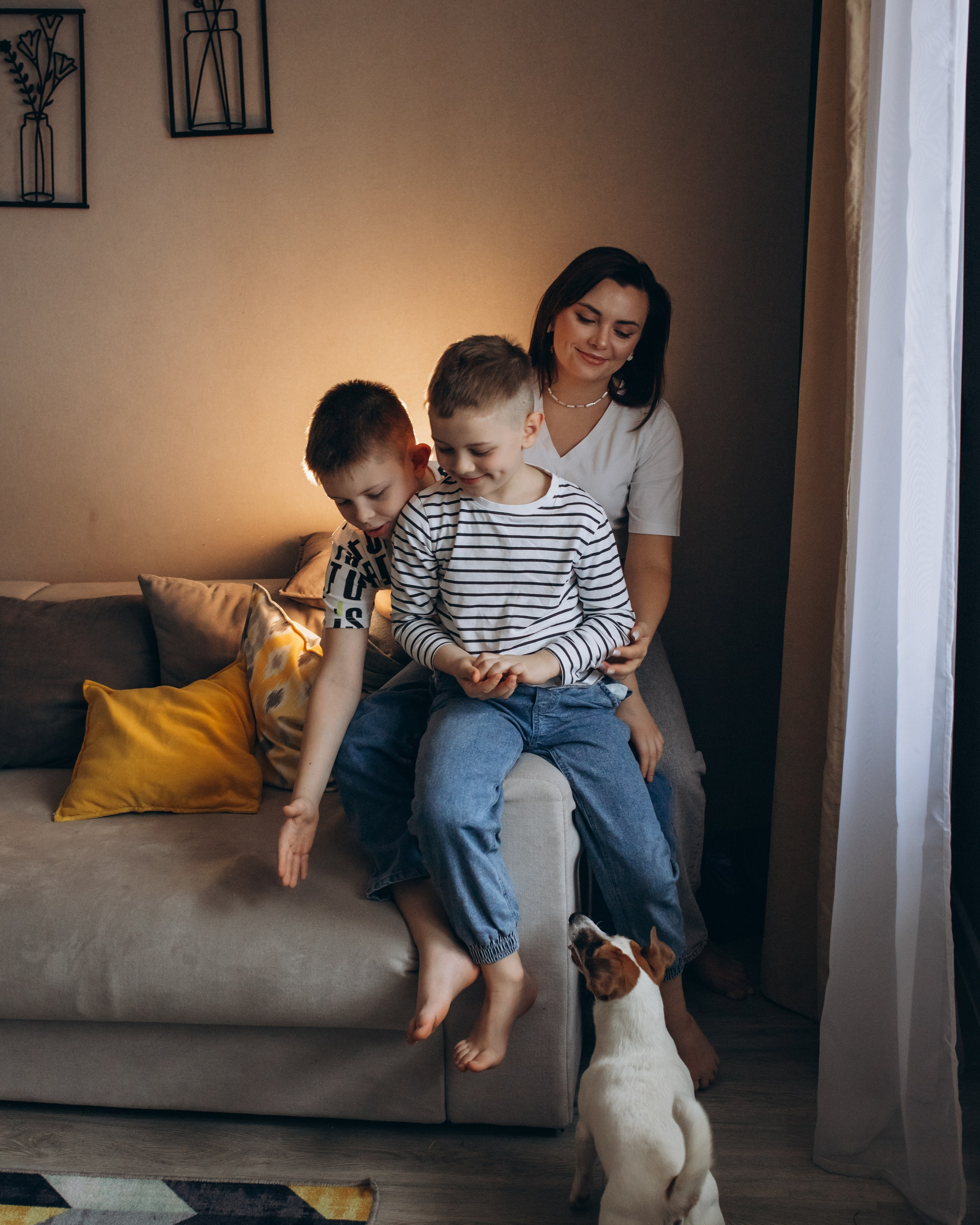 Татьяна, Захар, Миша