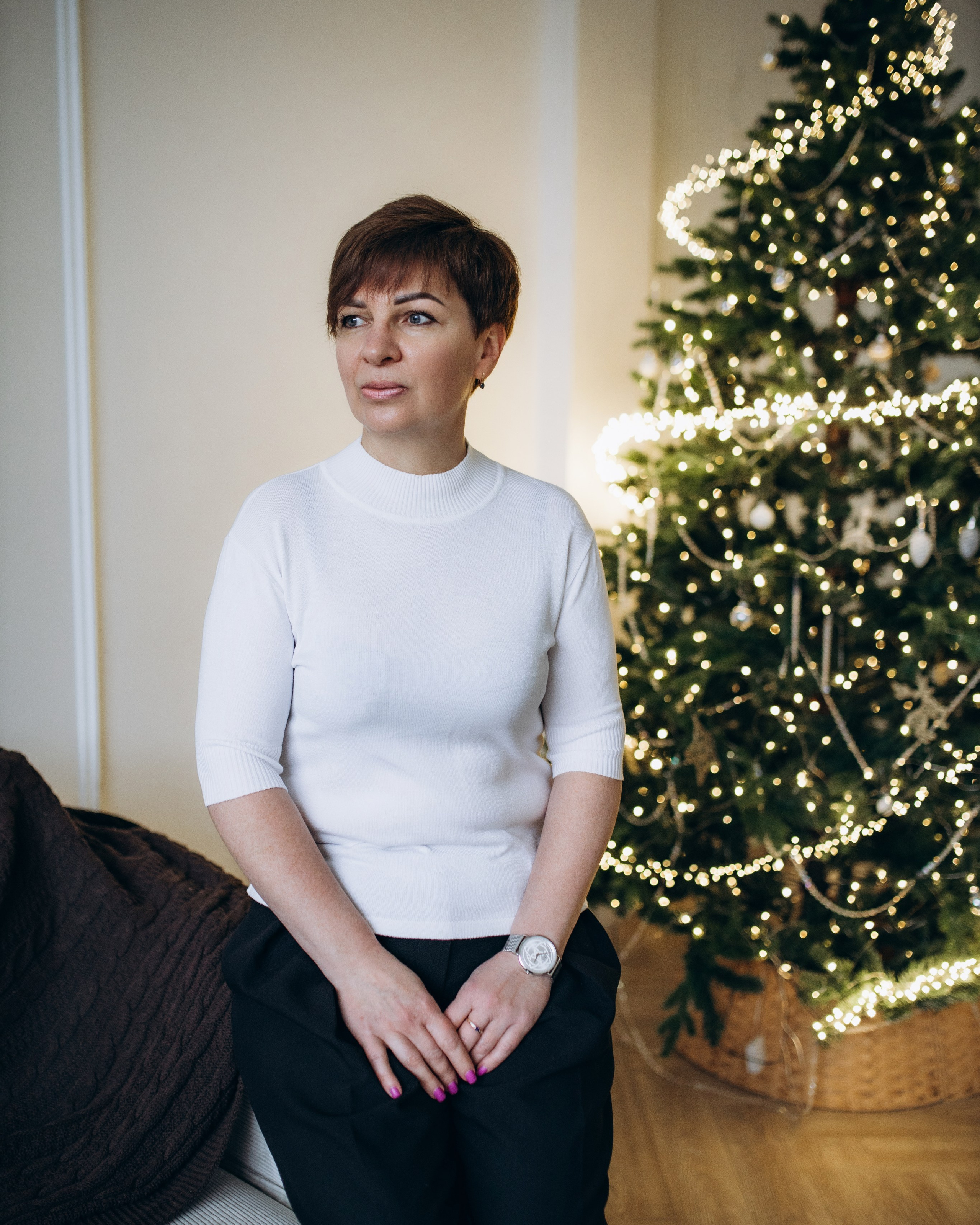 Наталья с семьей