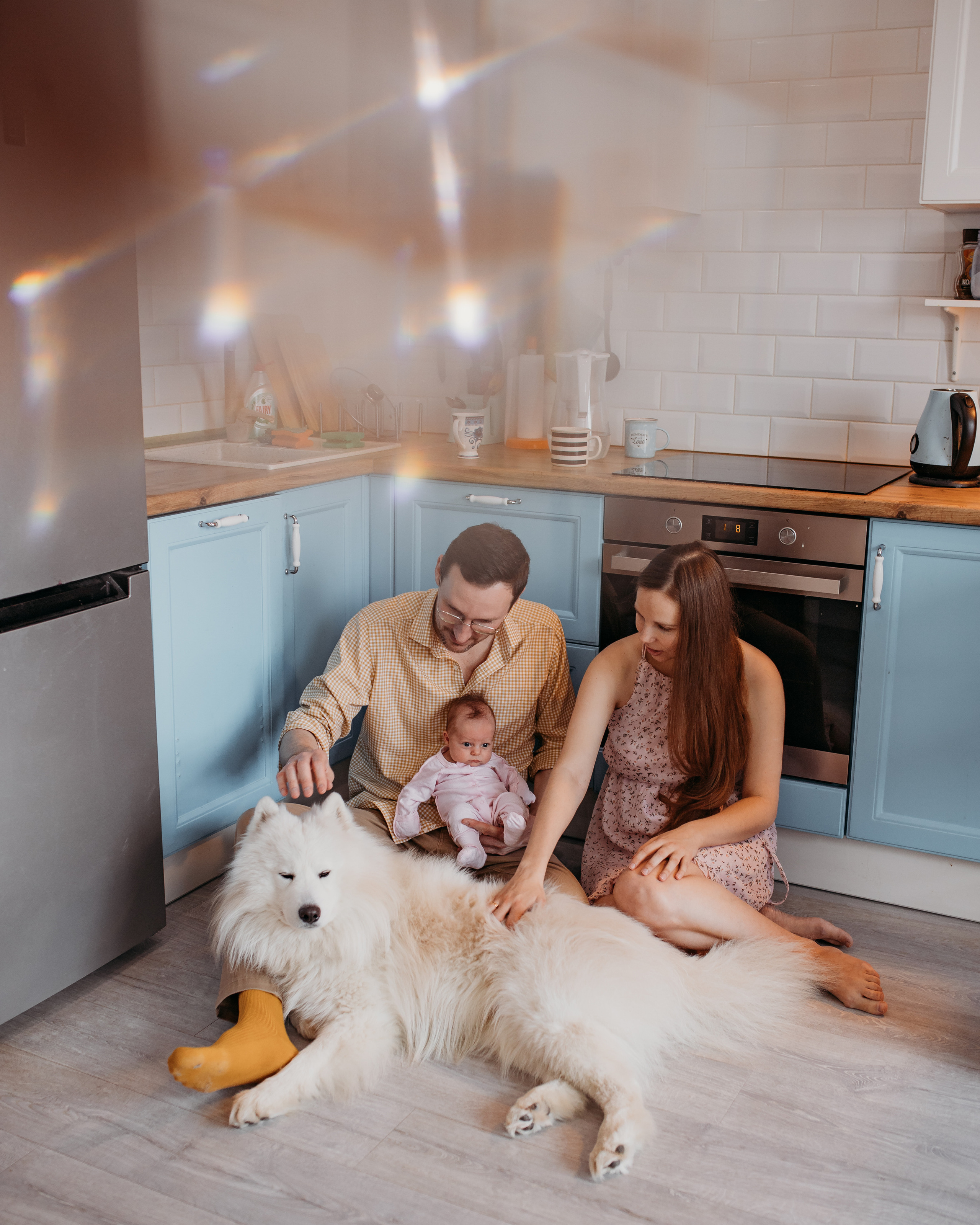 Татьяна с семьей