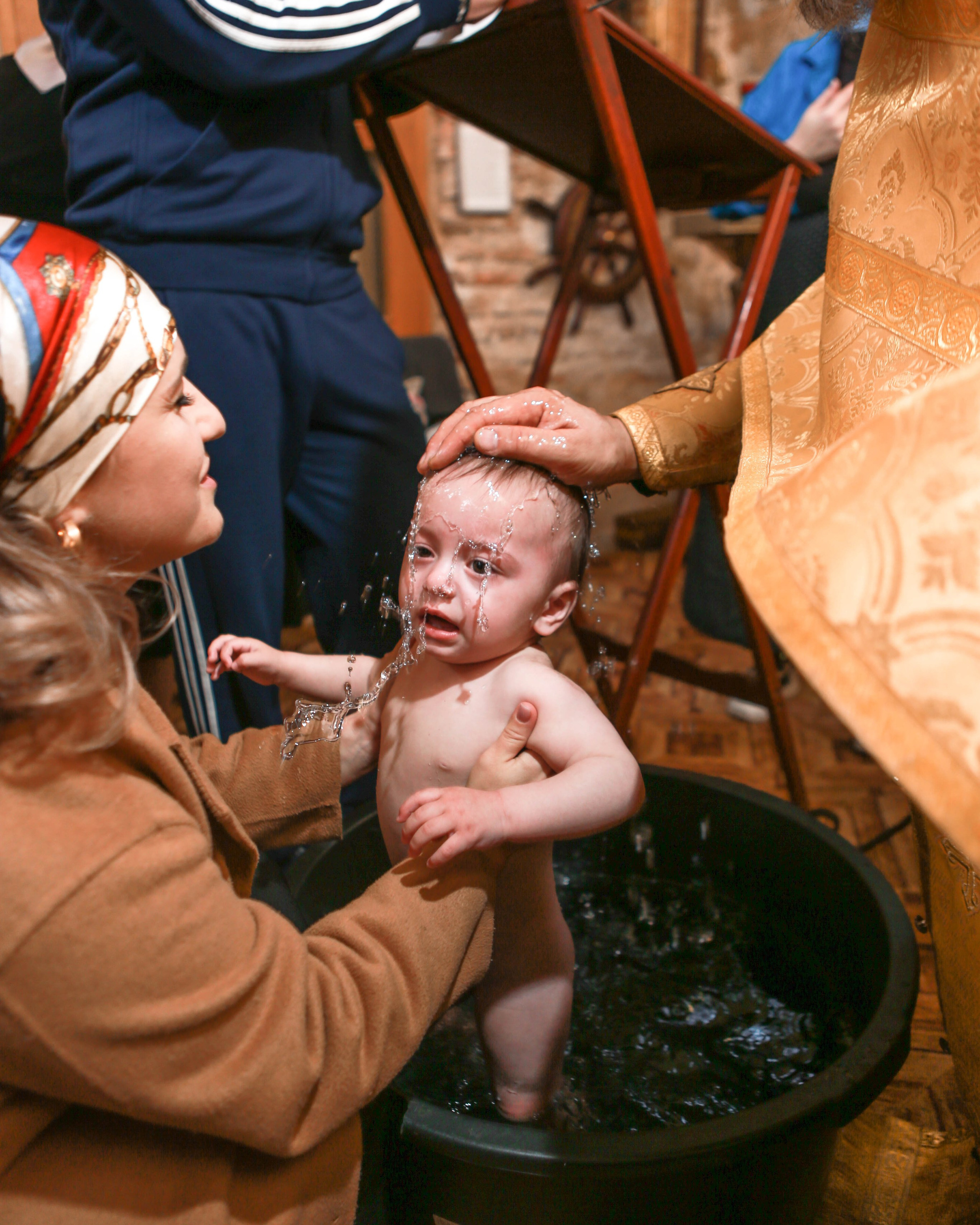 Крещение в Драндском Храме