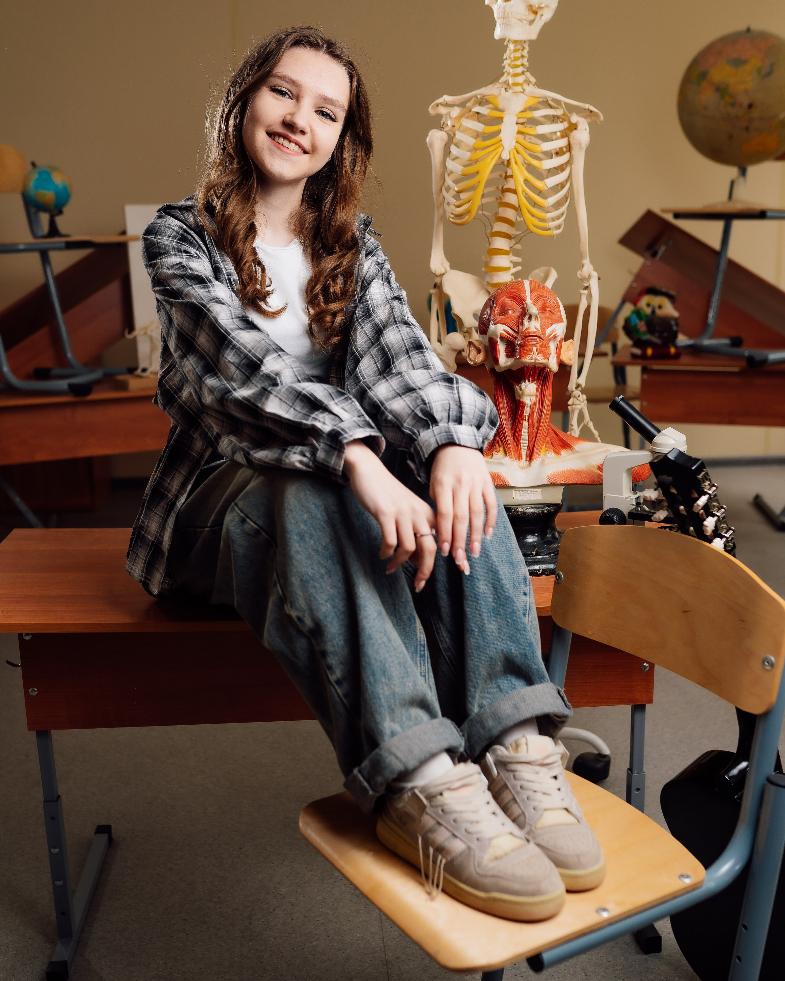 Октябрьский 8 класс