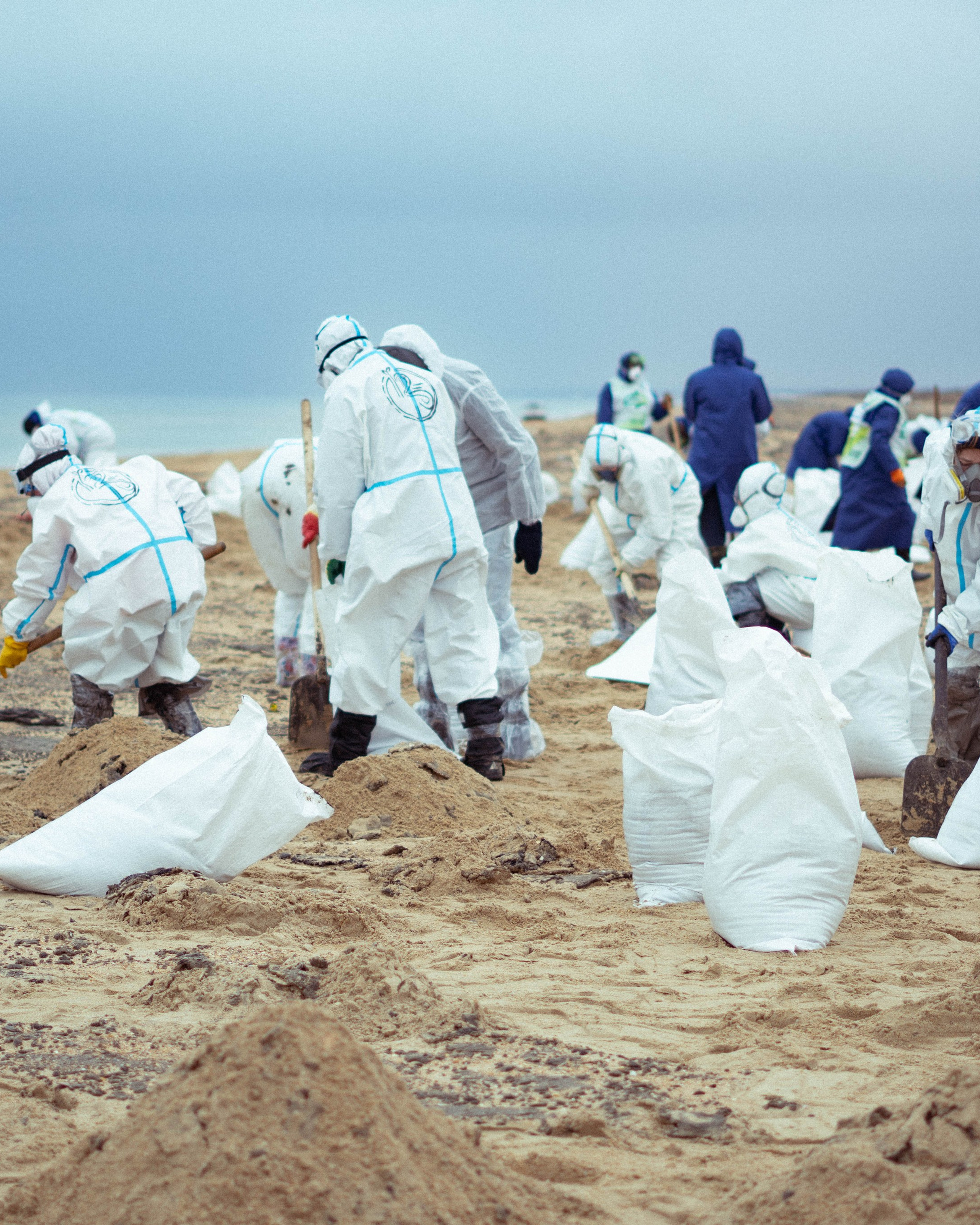 Разлив мазута в&nbsp;Керченском проливе