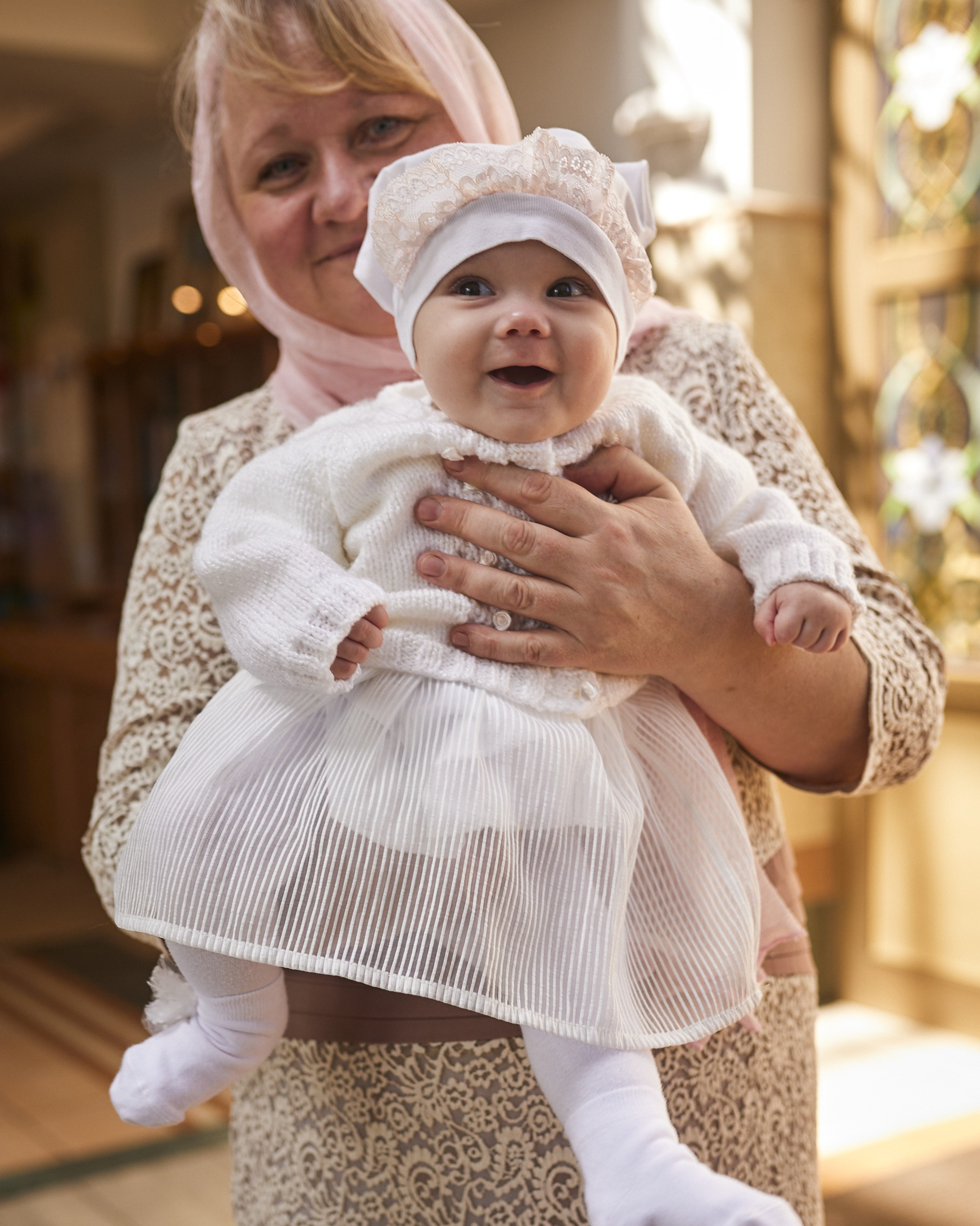 Фотосессия крещения Дом Милосердия