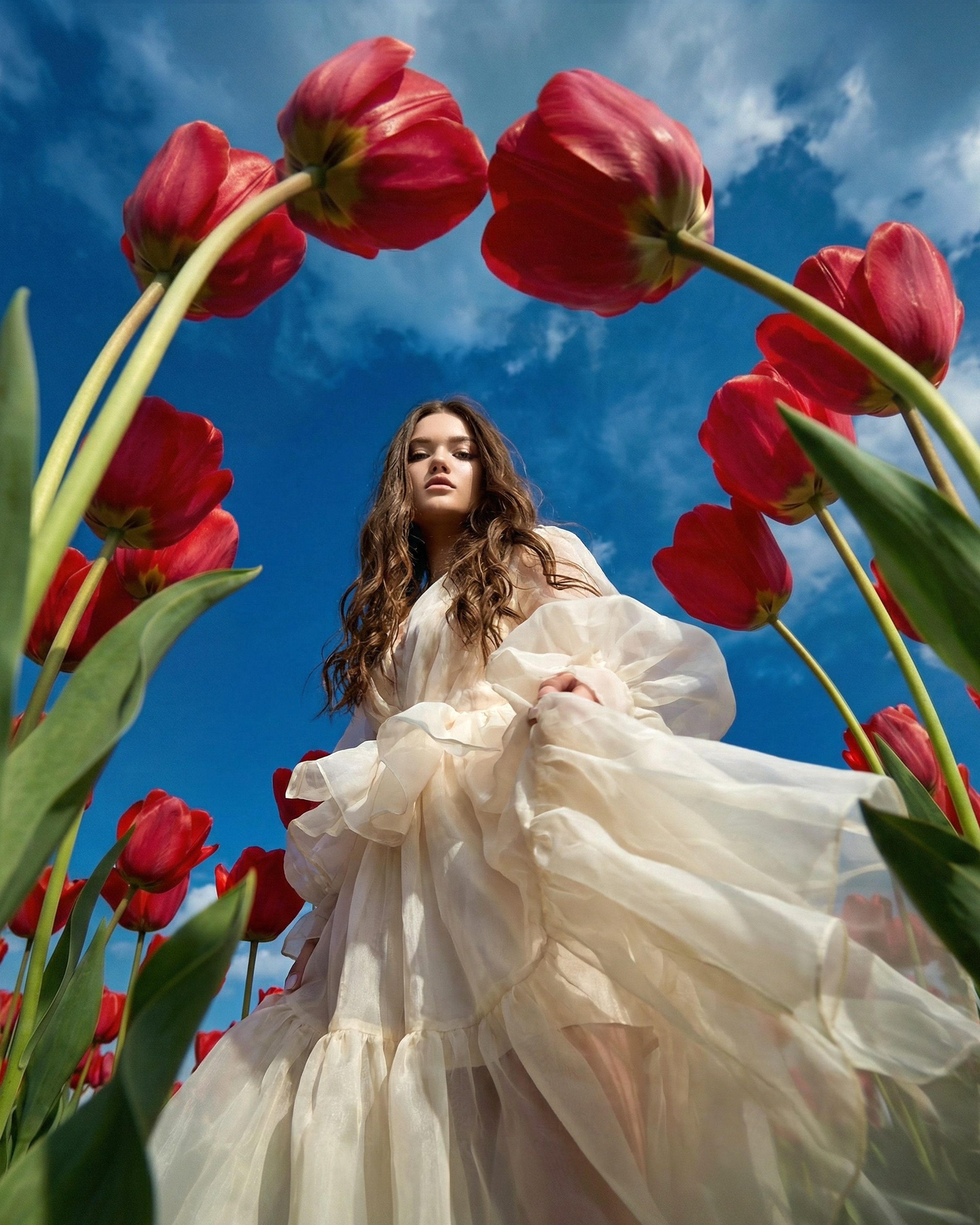 Съемка модельных тестов для Арианы