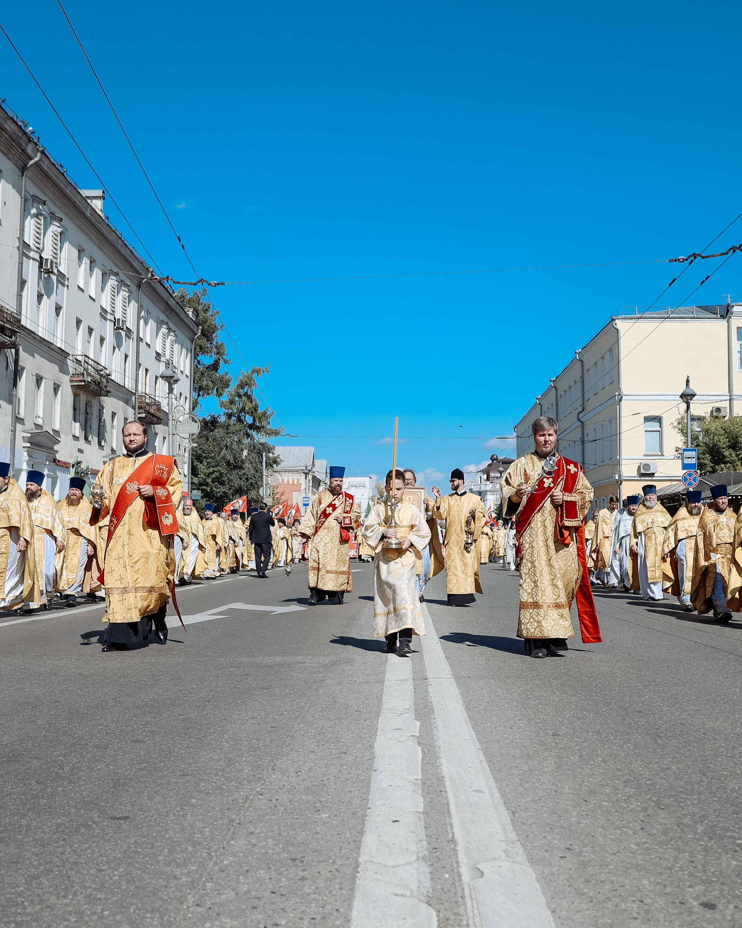 Крестный ход и общегородская Божественная литургия, Иркутск, 6 сентября 2026