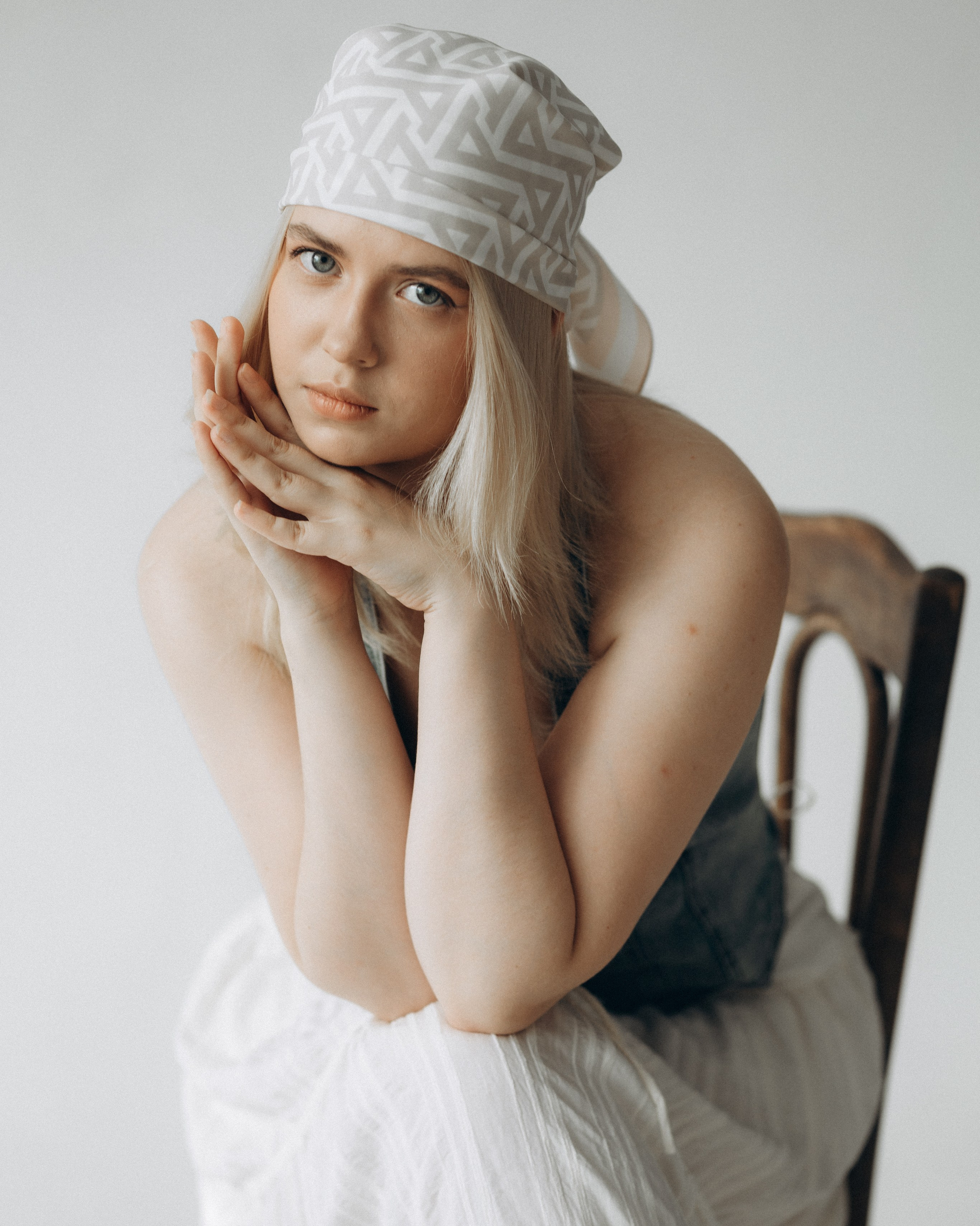 Нежная фотосессия в студии