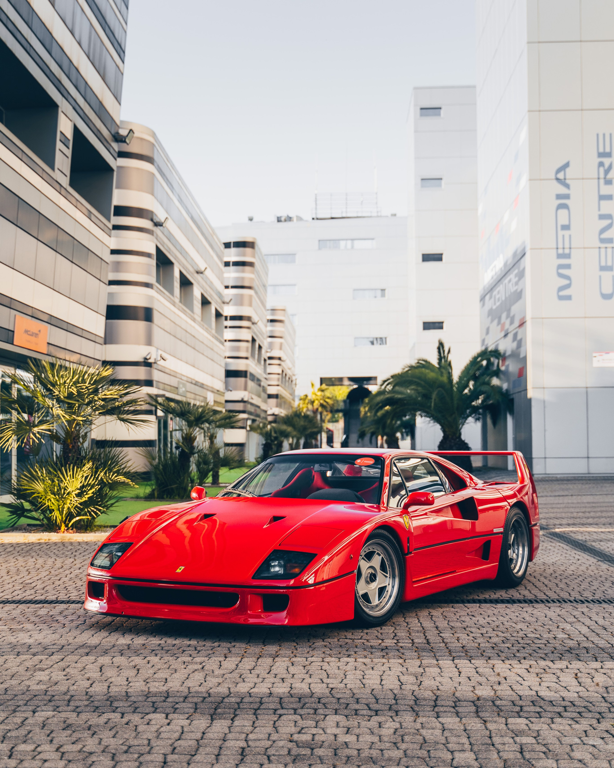 Ferrari F40 on the Sochi Autodrom