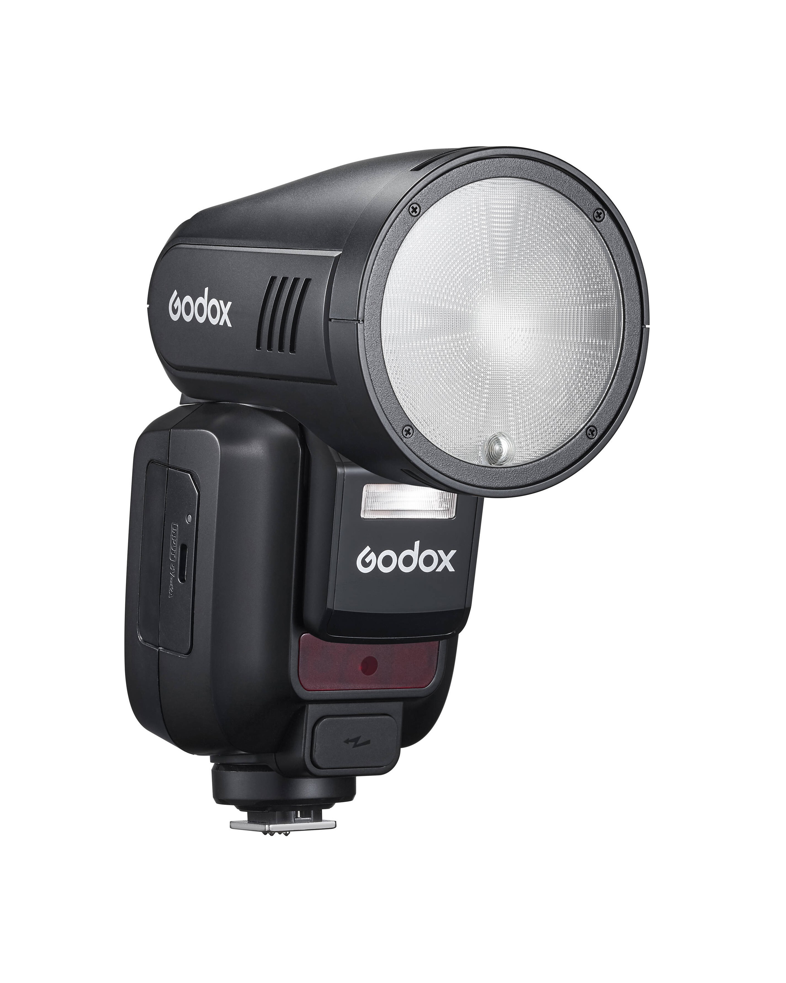 Вспышка накамерная Godox V100C TTL с&nbsp;круглой головкой для Canon