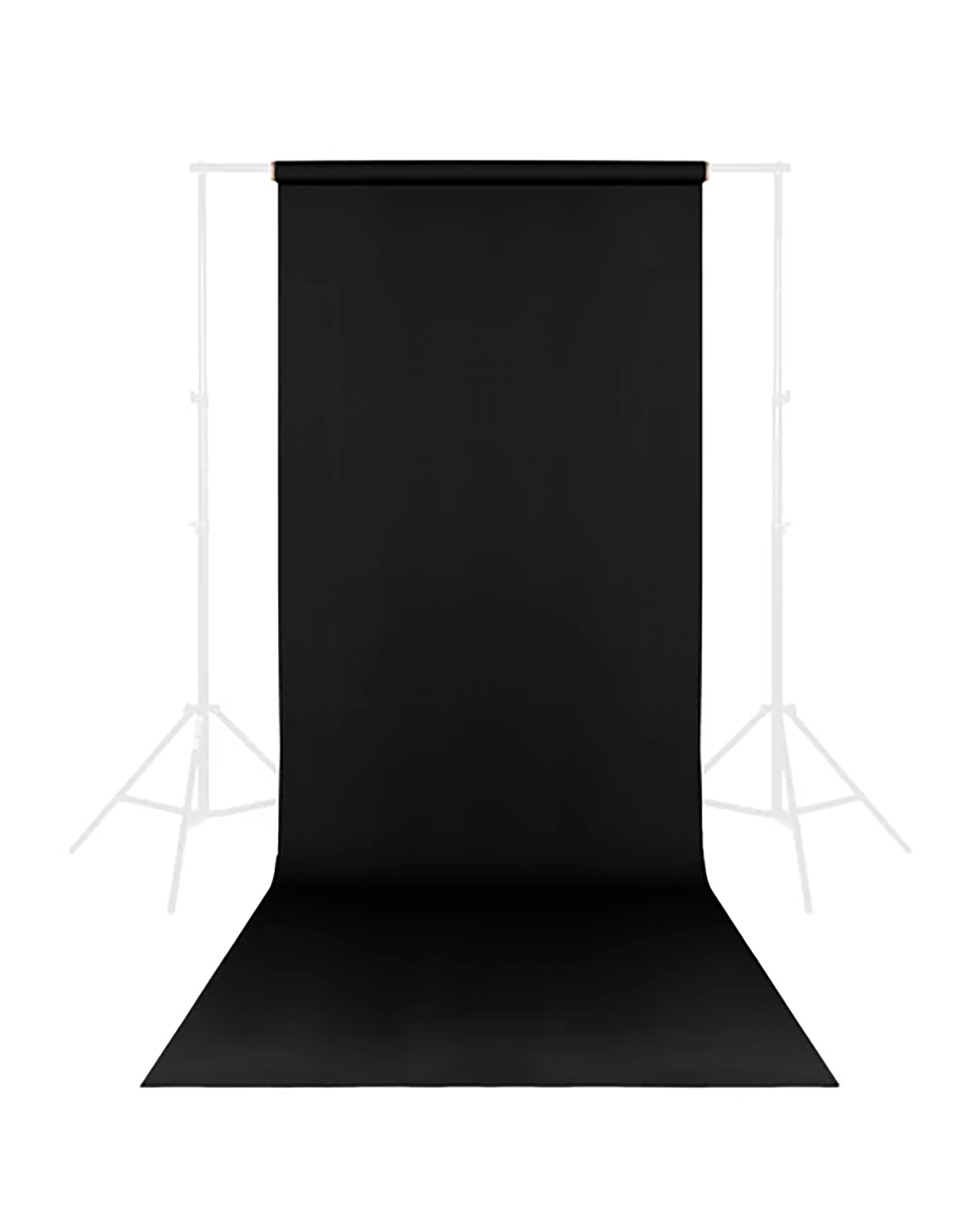 Фон бумажный Raylab 009 Black 1,35×6м черный