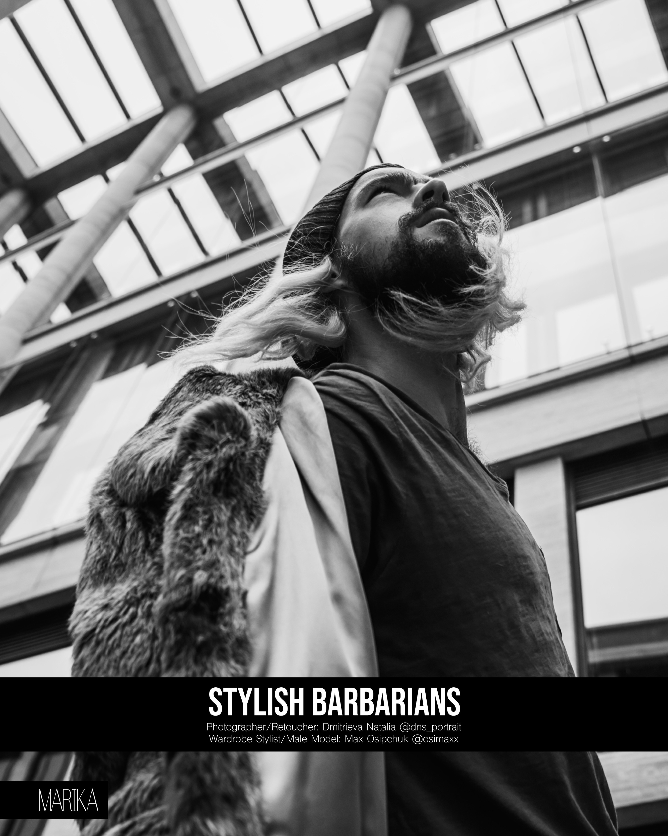 MARIKA MAGAZINE MEN.Stylish Barbarians