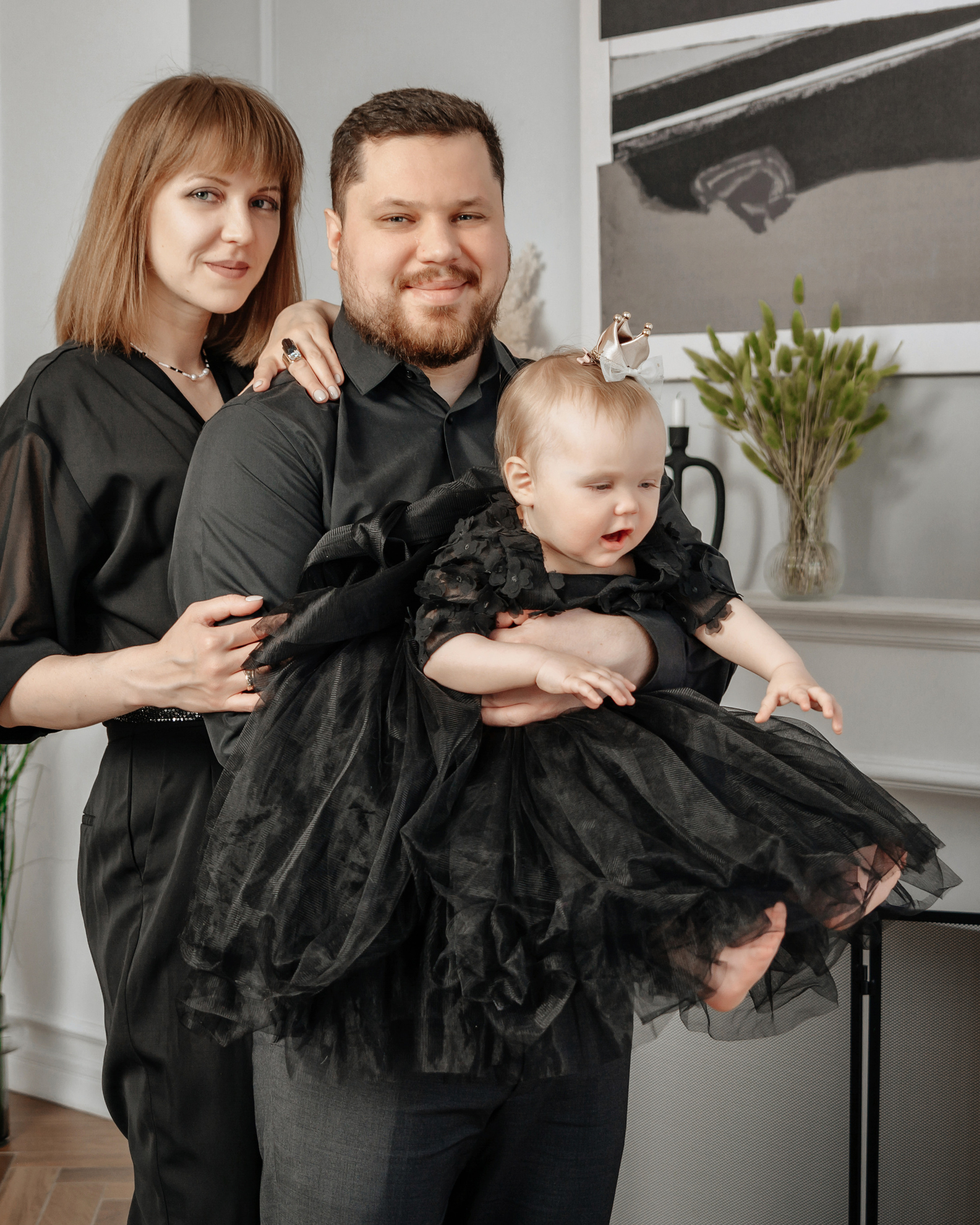 Семейная фотосессия для Ольги в фотостудии