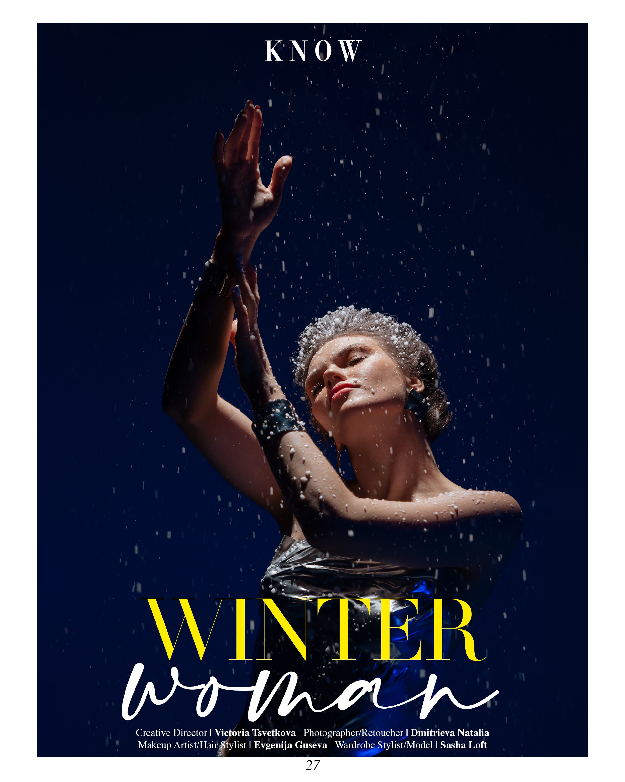 KNOW magazine Winter Woman