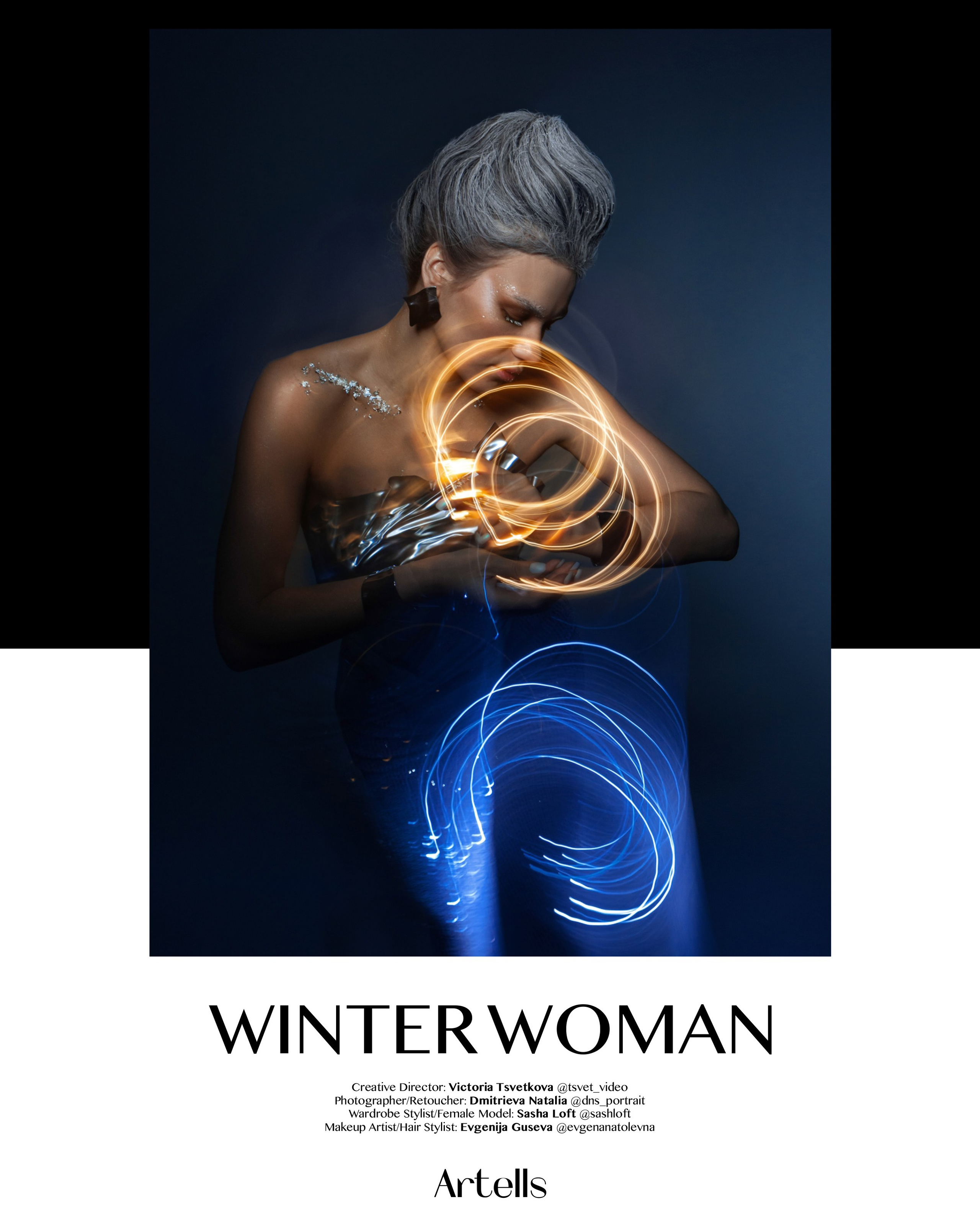 Artells Magazine Winter Woman