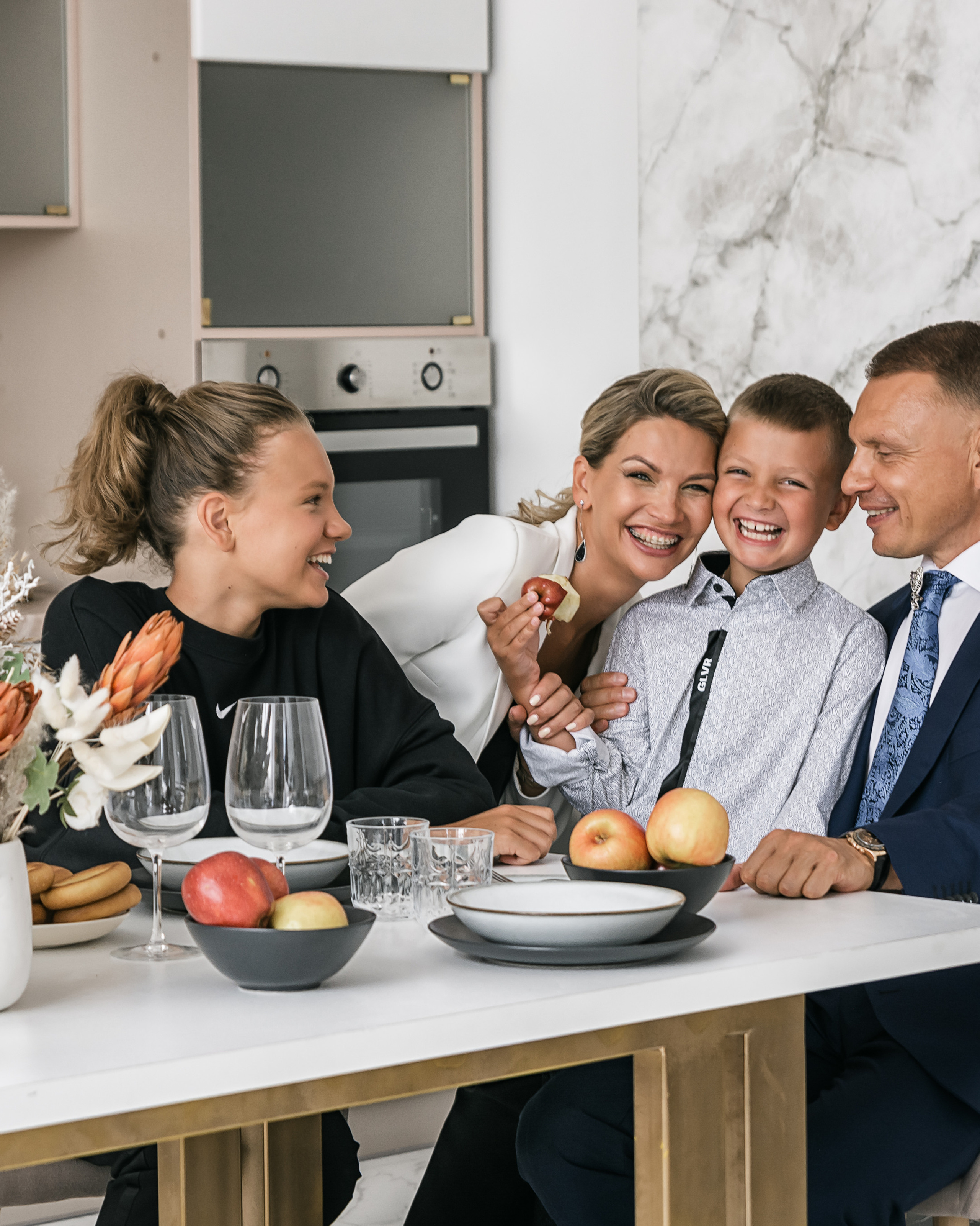 Ева Федорович. Семейная съёмка