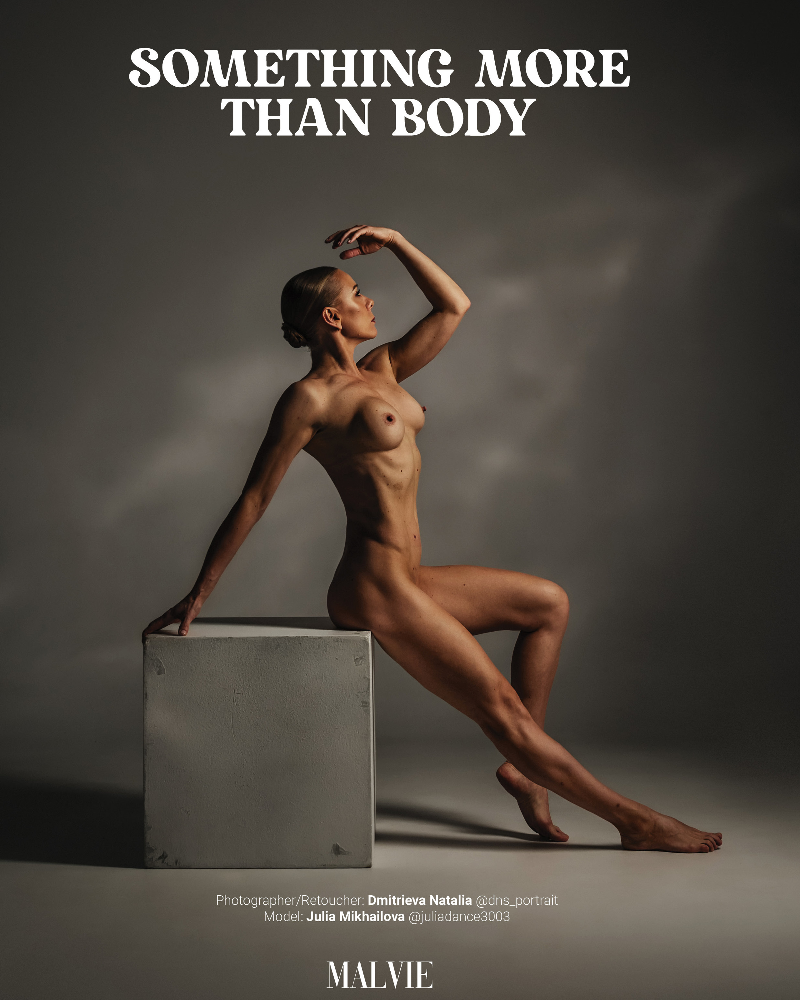 MALVIE Magazine Boudoir Edition. Something more than body