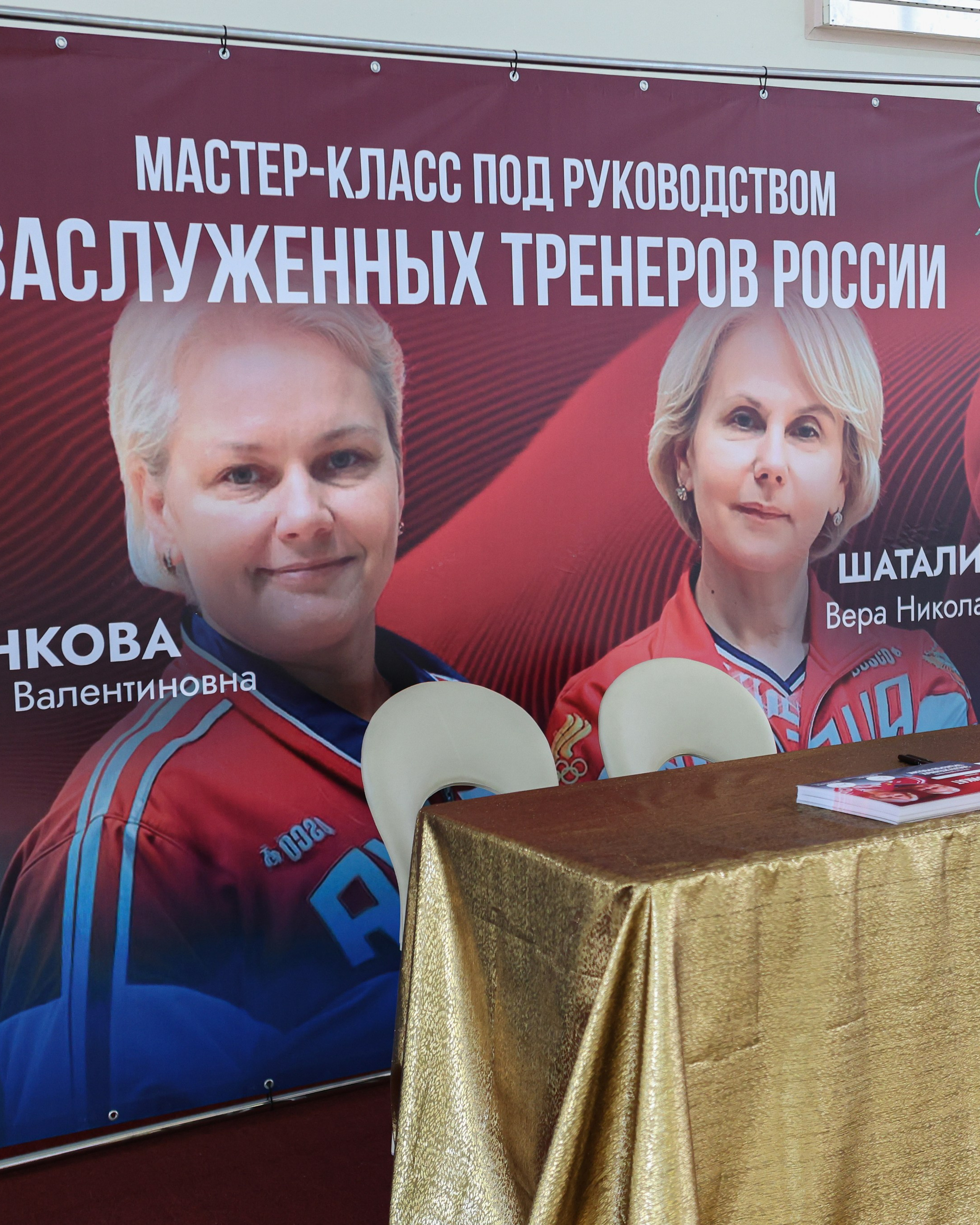 Мастер-класс по&nbsp;художественной гимнастике под руководством Шаталиной&nbsp;В. Н. и&nbsp;Панковой&nbsp;Е. В.