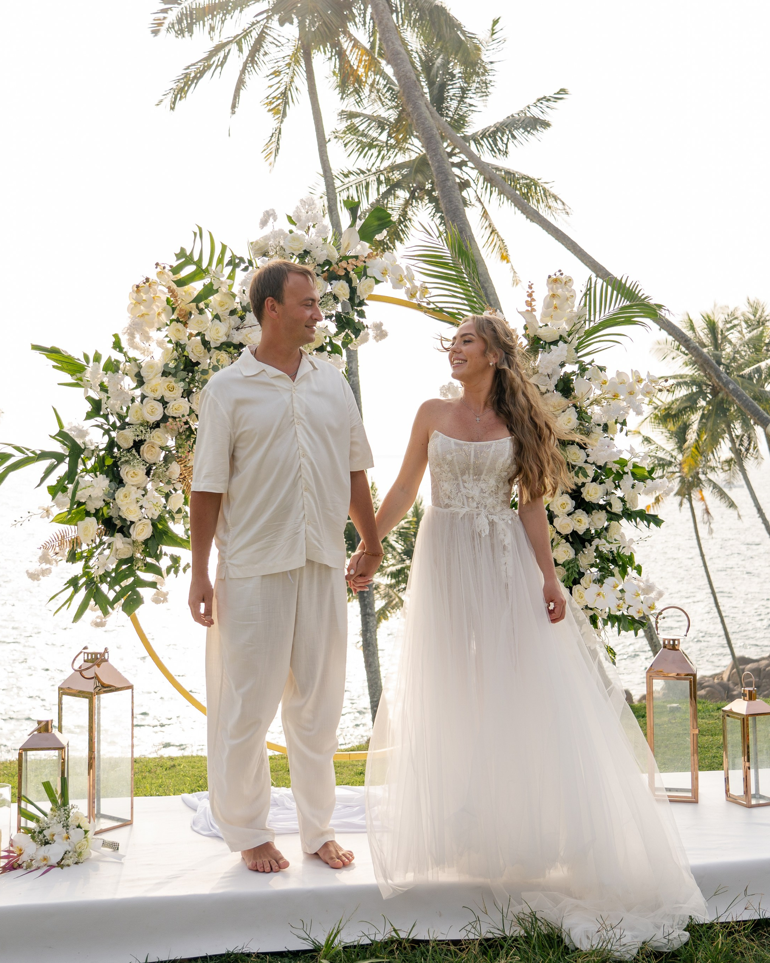 Tropical style Wedding Lisa & ILia