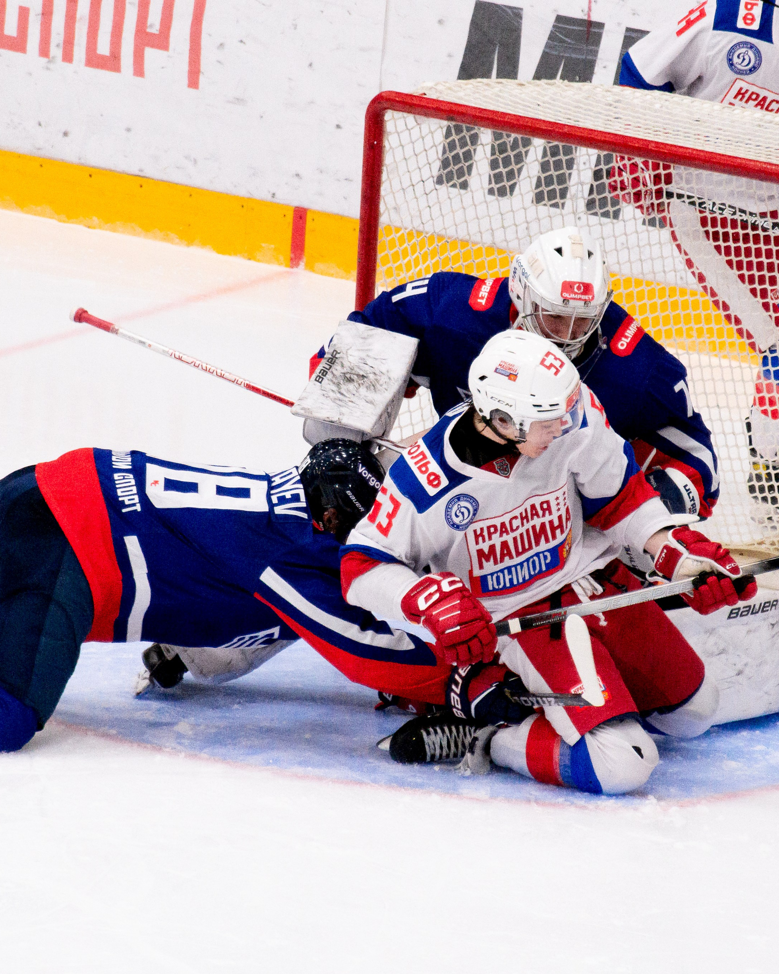 🏒 Крылья Советов — Красная Машина Юниор 28.11.2025