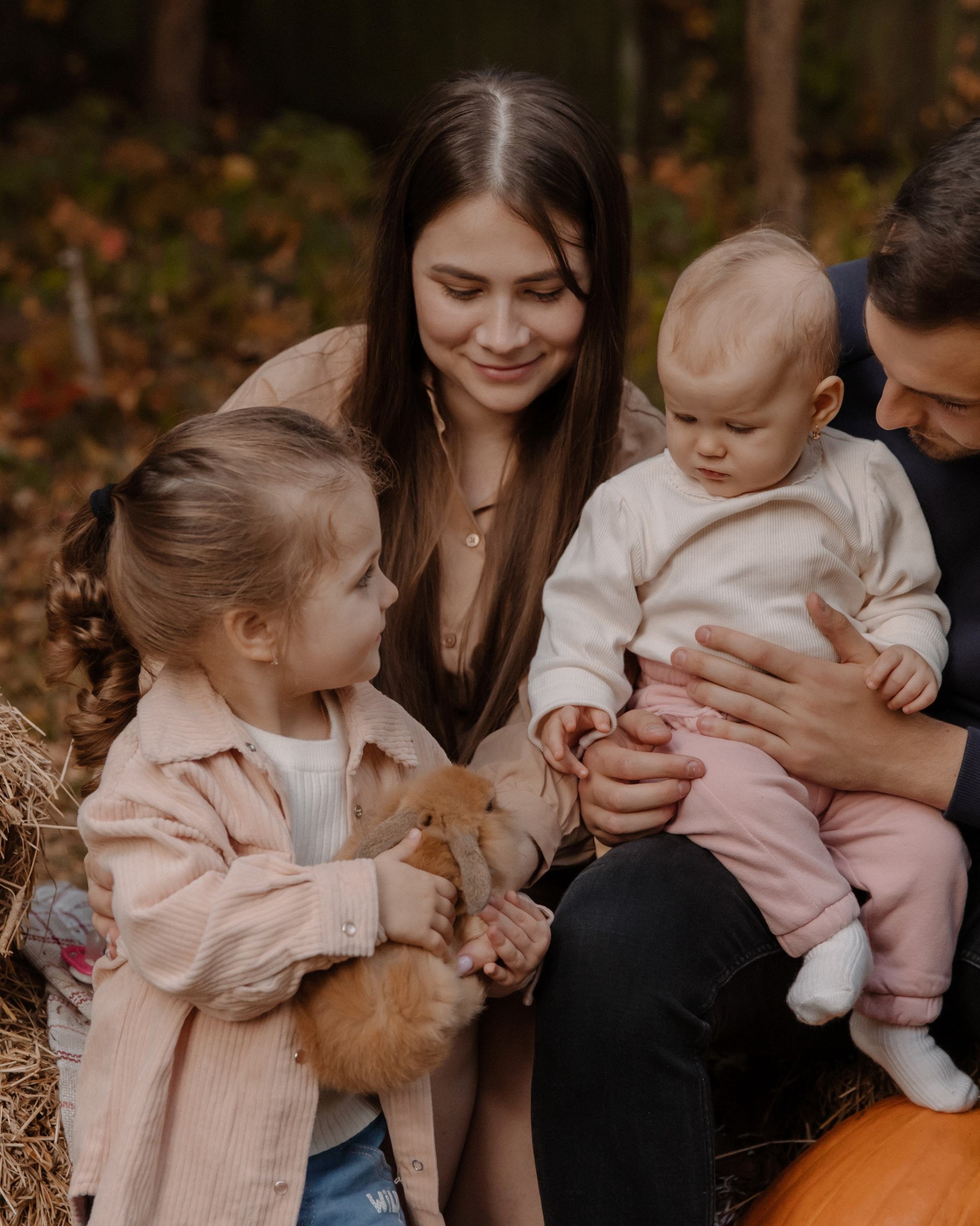 Съемка с кроликами