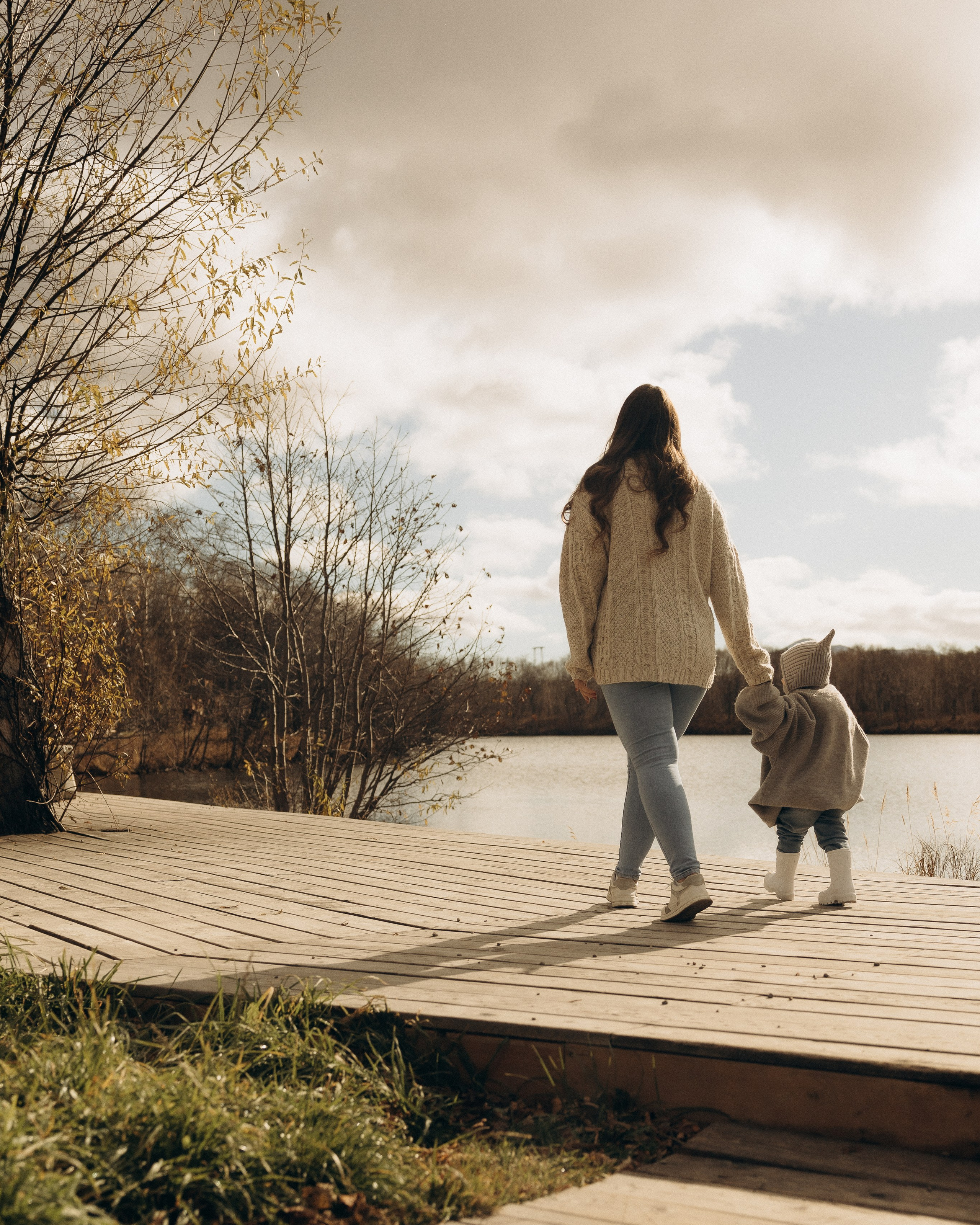 на природе