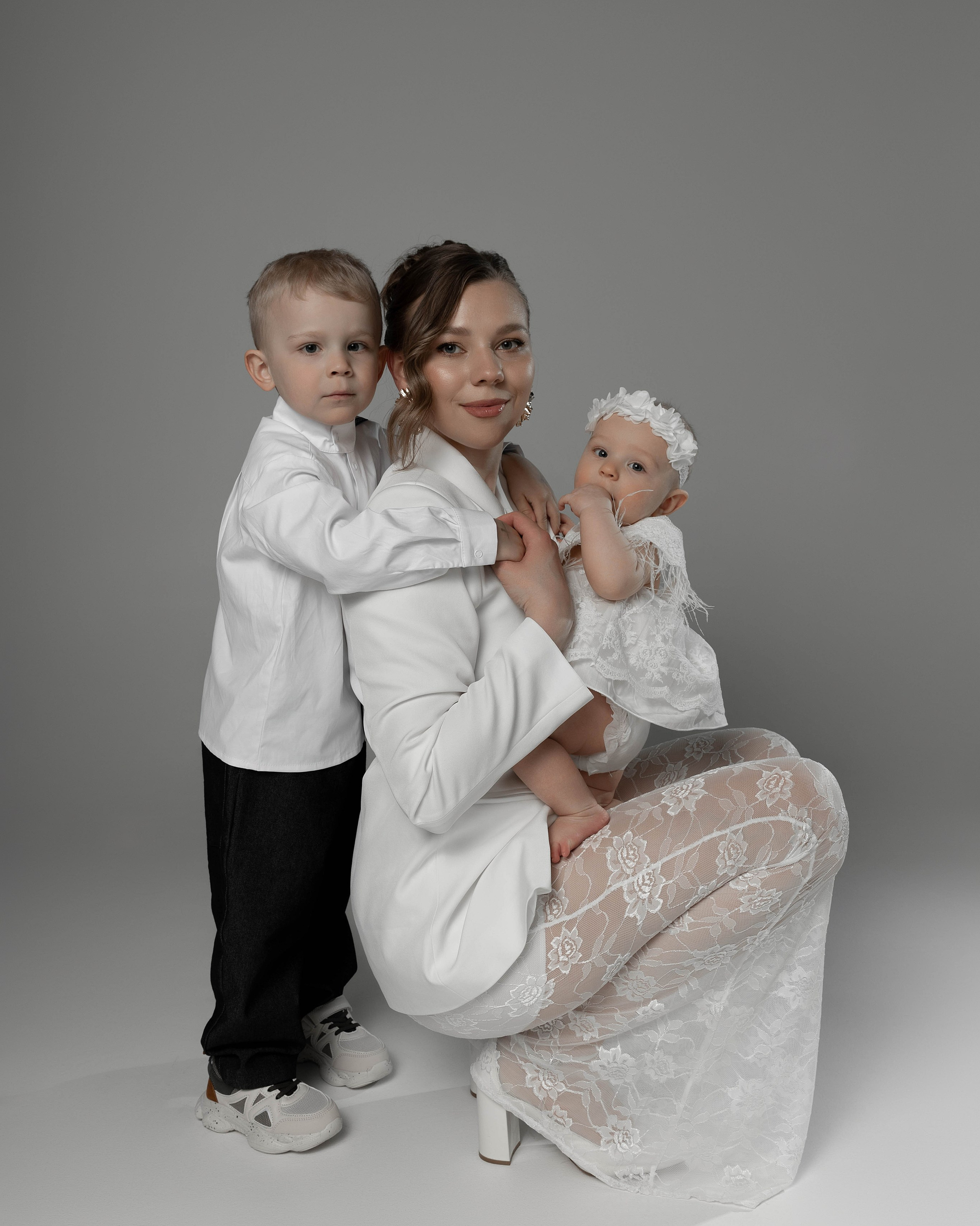 Екатерина с семьёй