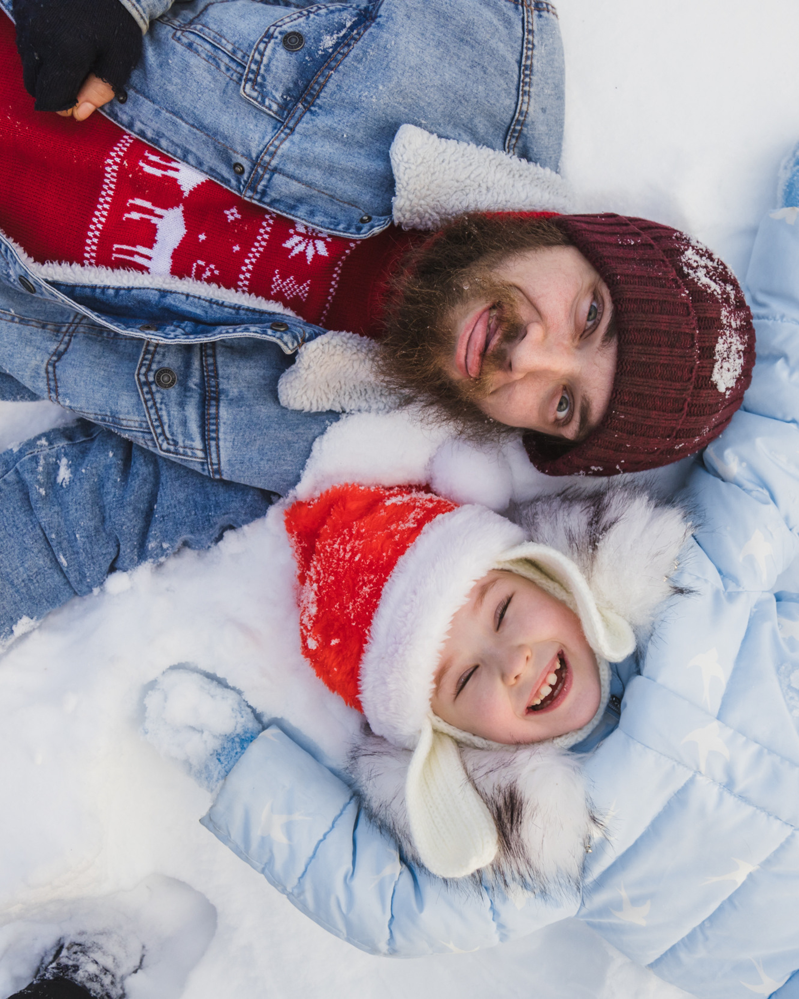 Папа и дочь