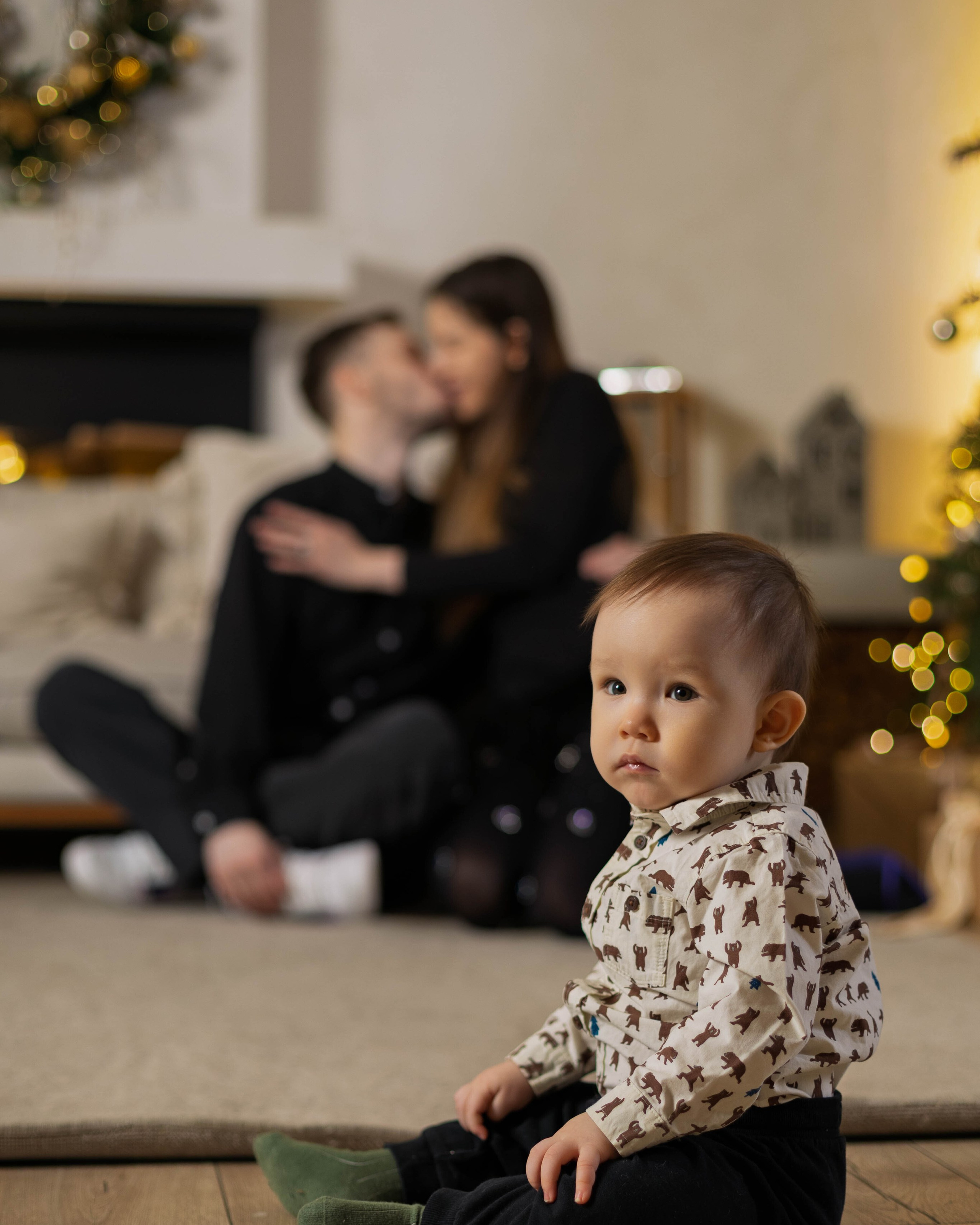 Миша и родители