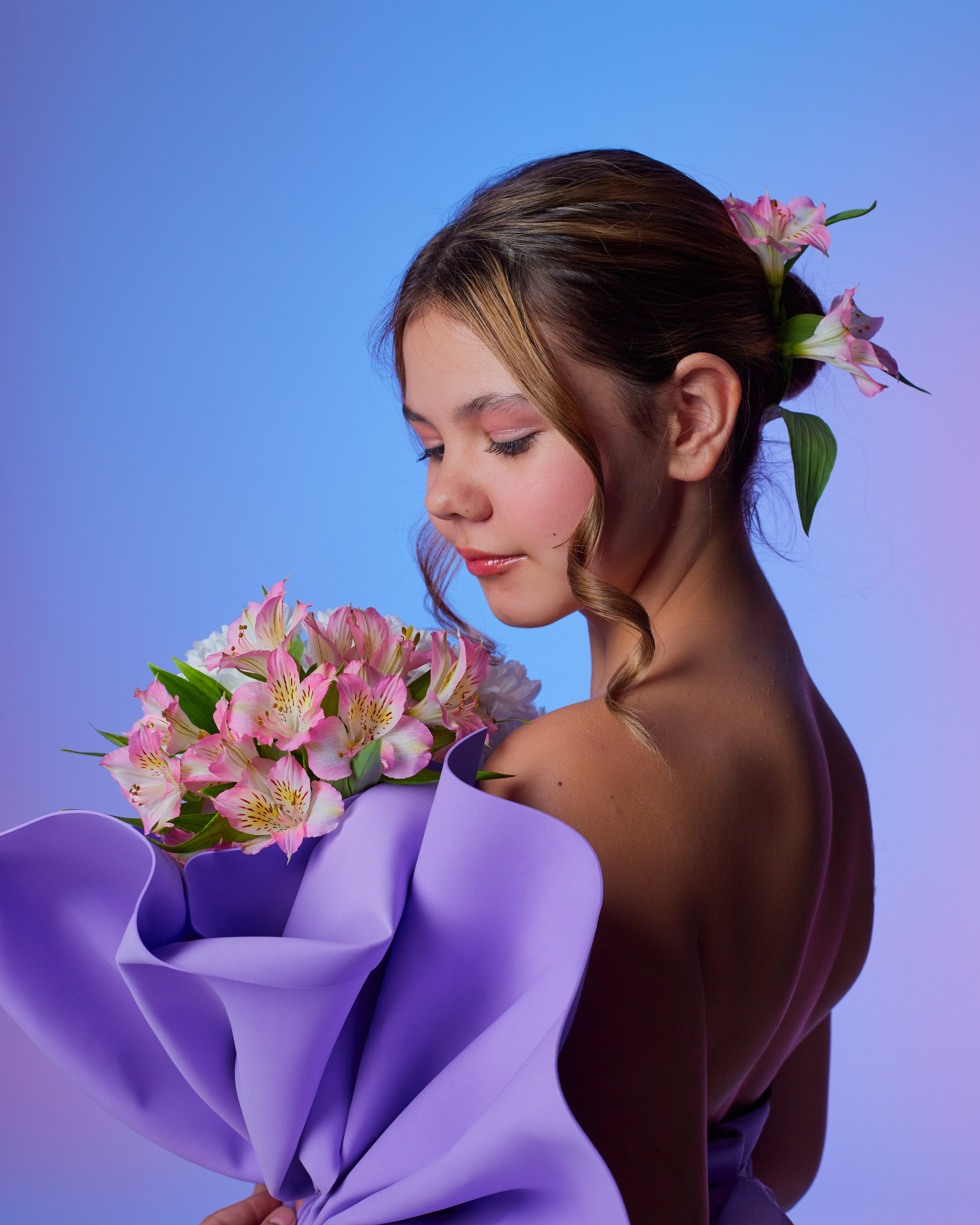 Живой букет