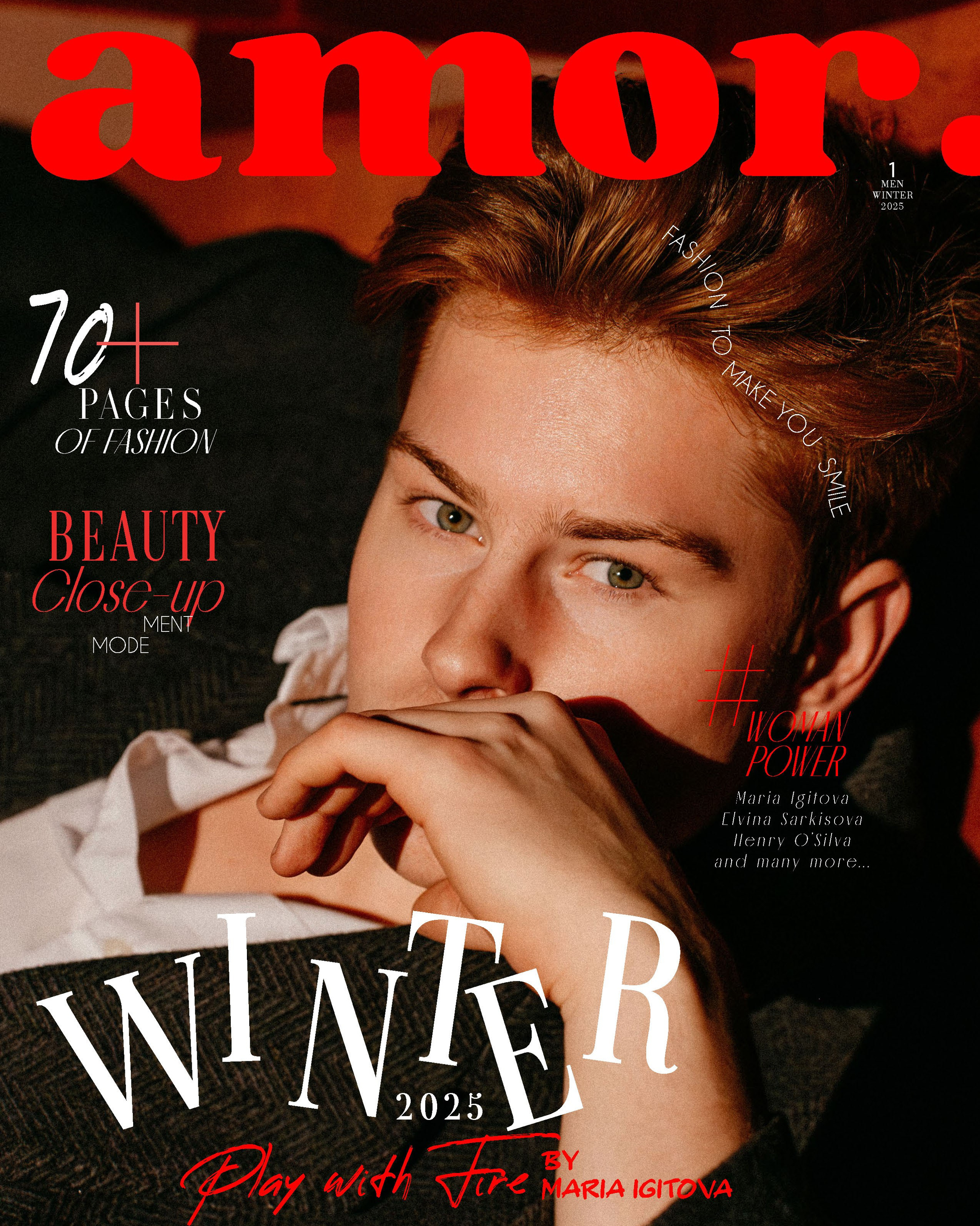 Pasha & AMOR Magazine