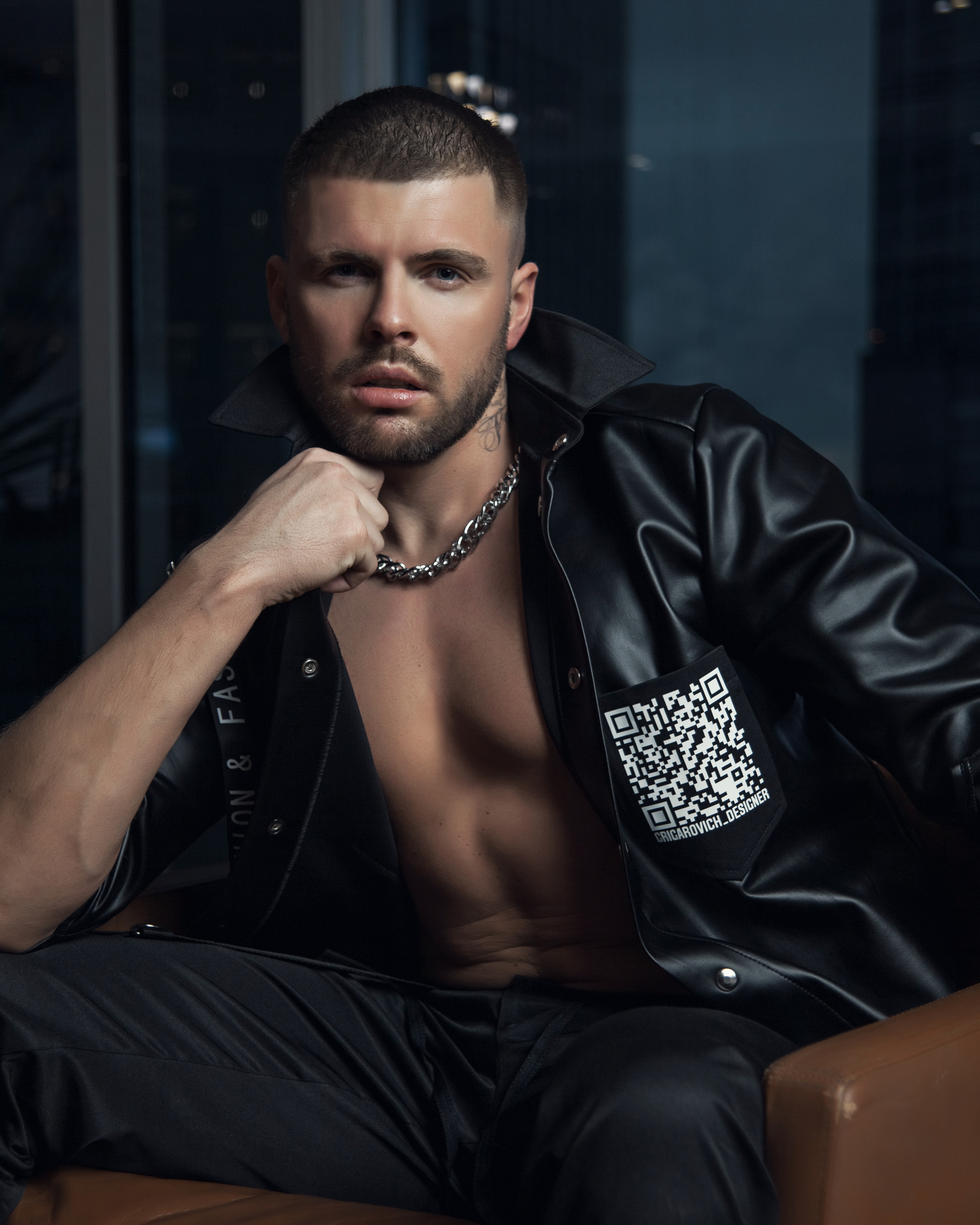 Фотопроект для дизайнера Артура Григаровича. Коллекция «QR-cod»