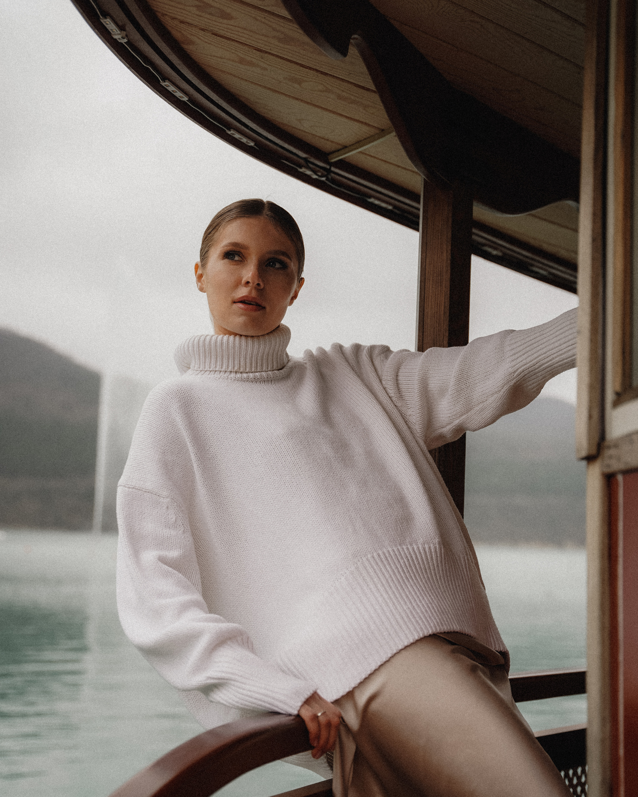 На параходе