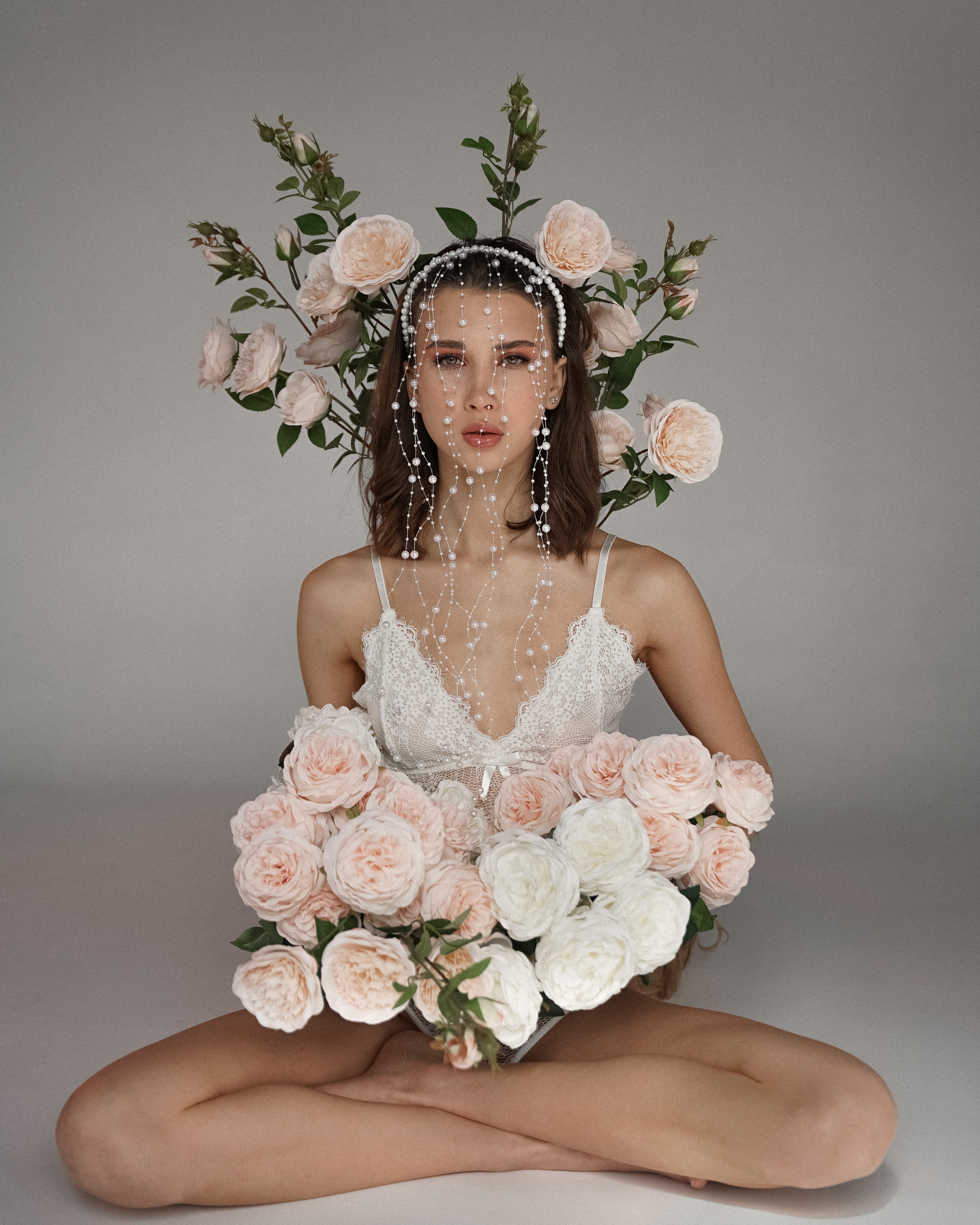 Цветочный олень